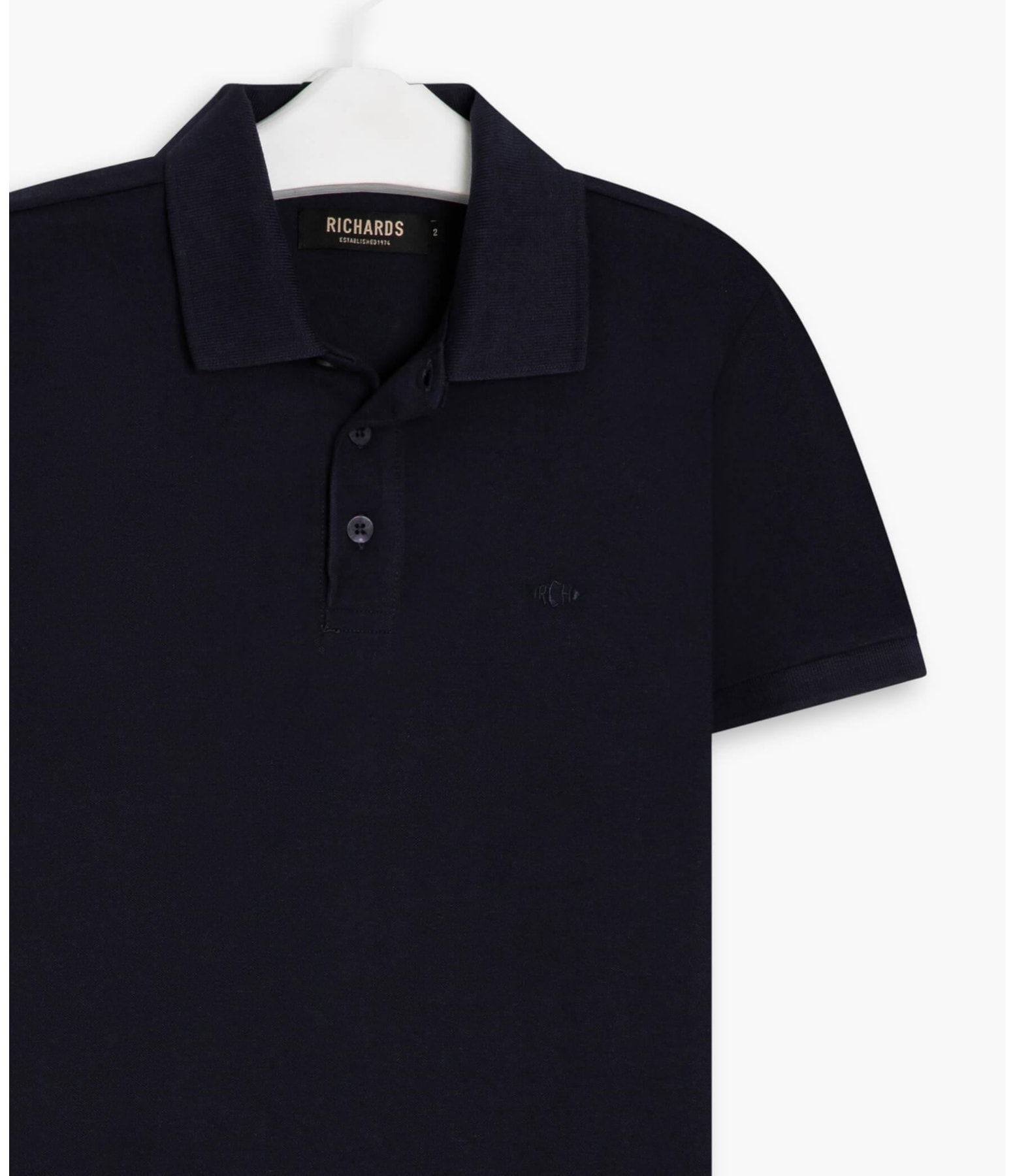 Polo Piquet Lisa Dark Navy