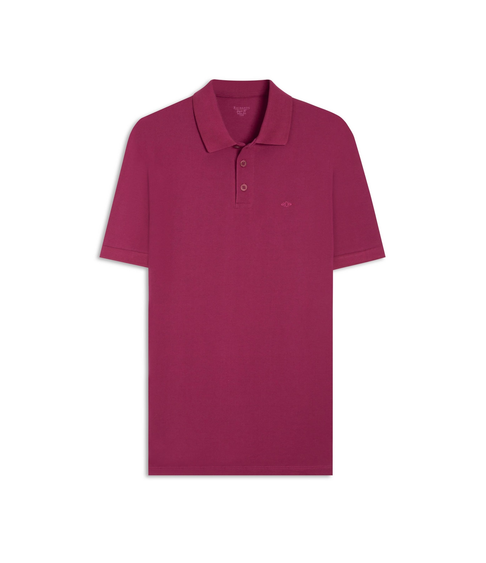 Polo Piquet Lisa Fucsia