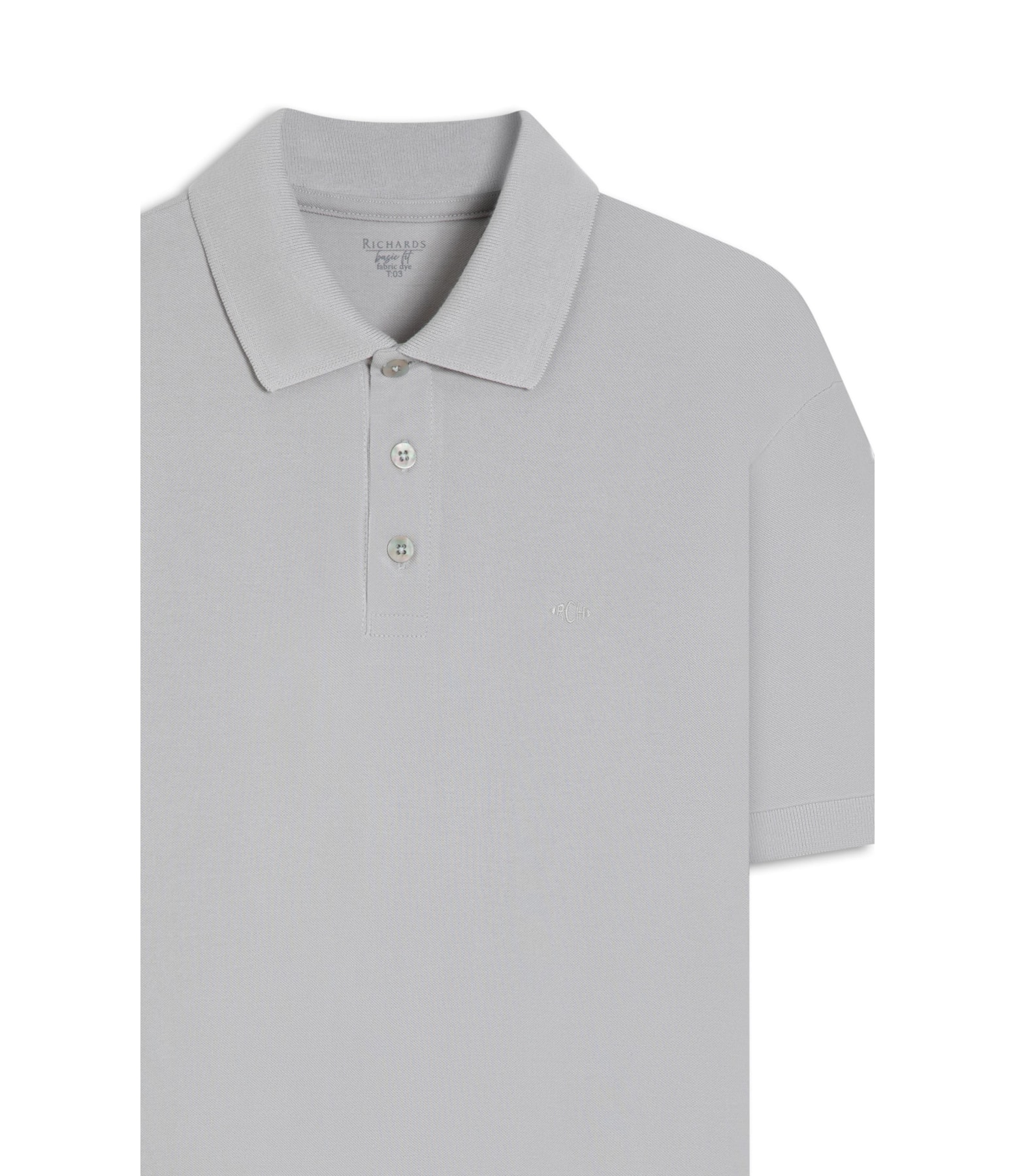 Polo Piquet Lisa Gelo
