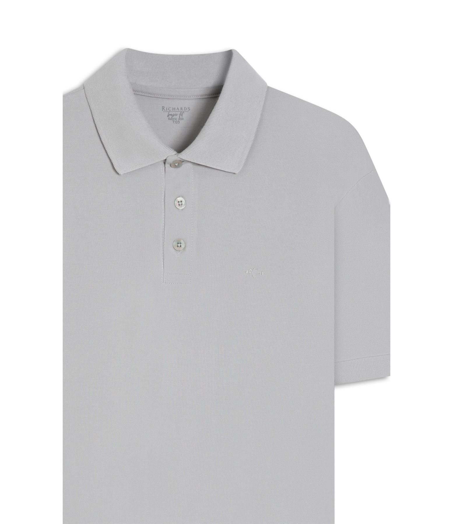 Polo Piquet Lisa Gelo