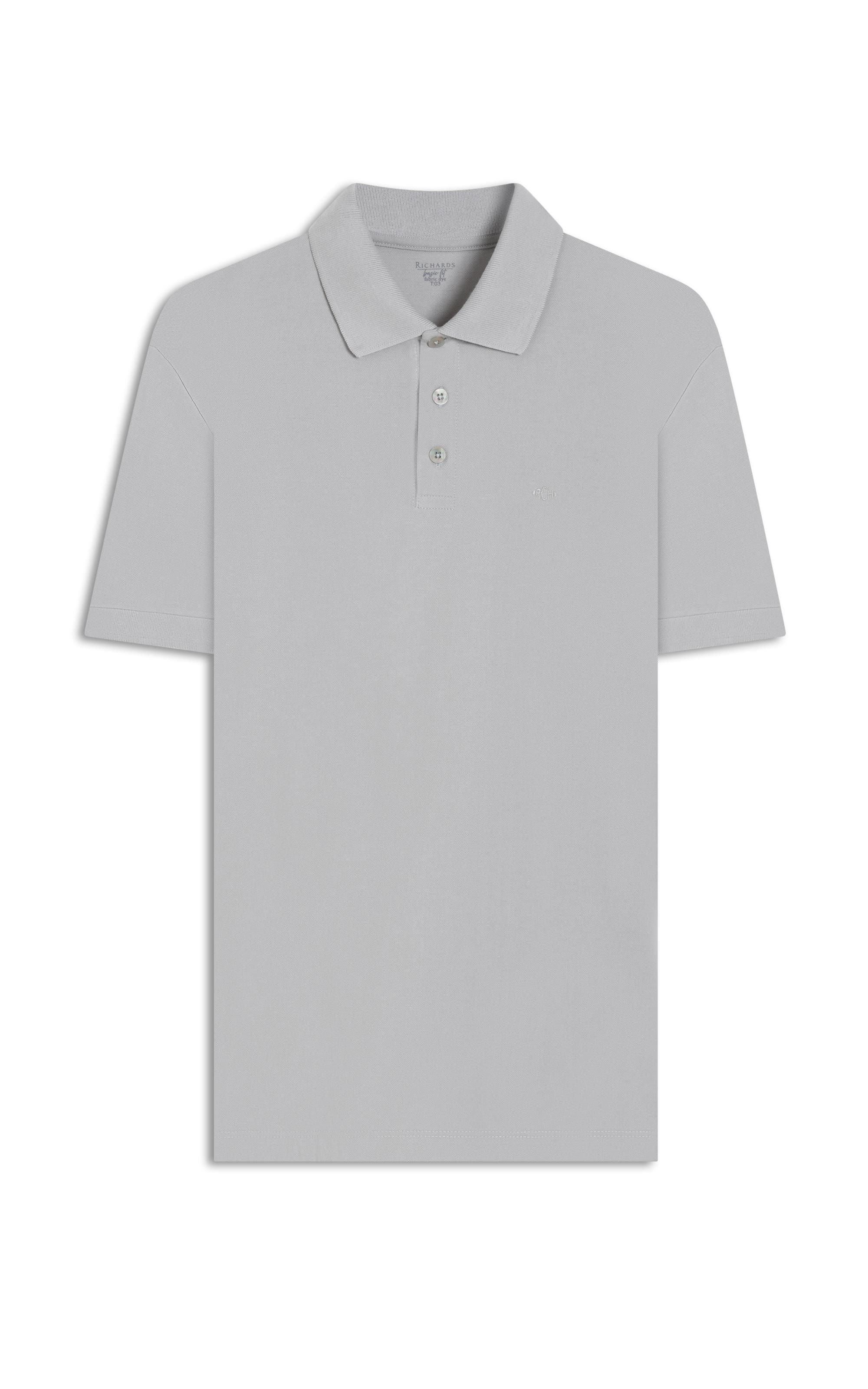 Polo Piquet Lisa Gelo