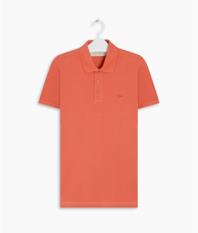 Polo Piquet Lisa Goiaba