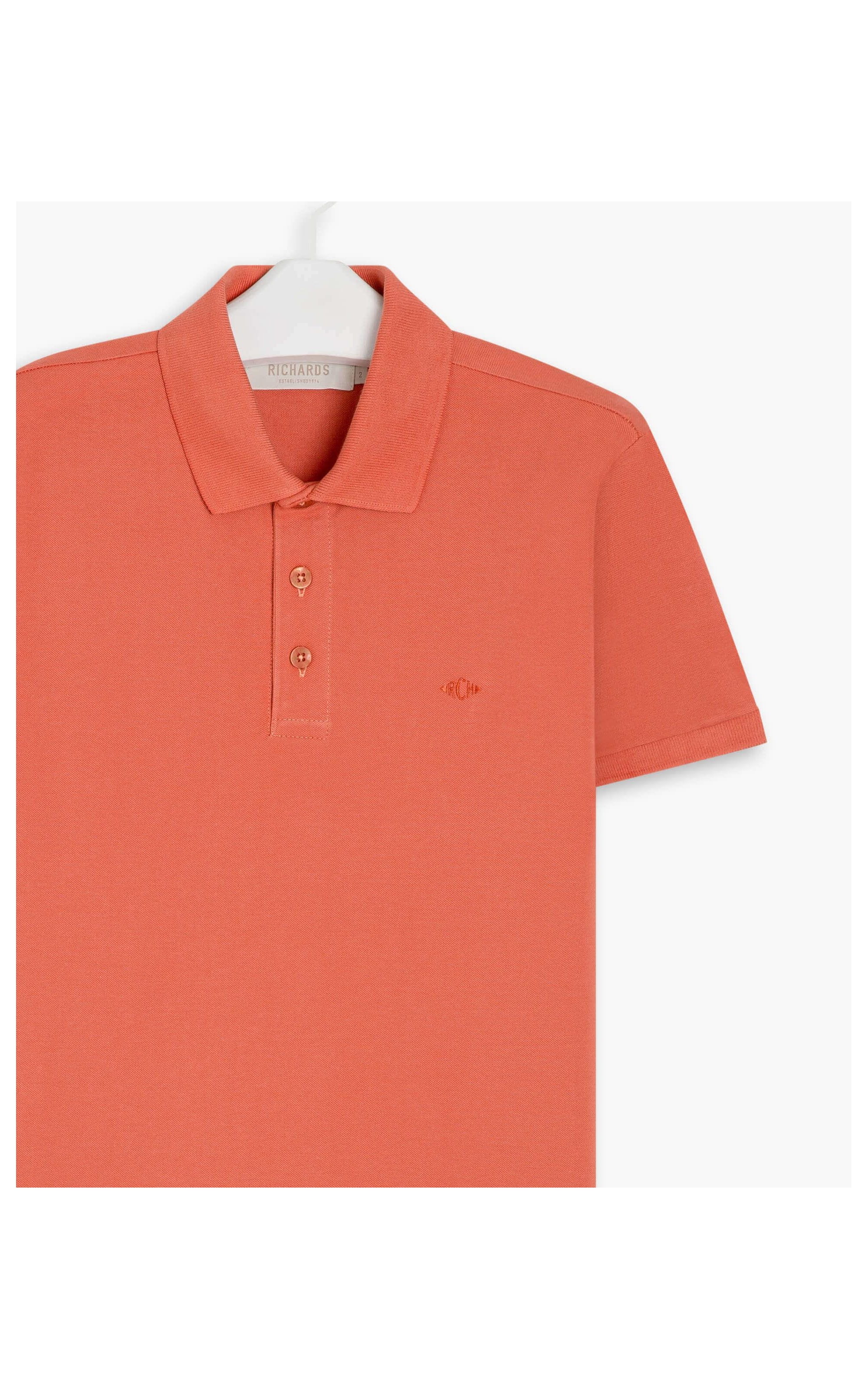 Polo Piquet Lisa Goiaba