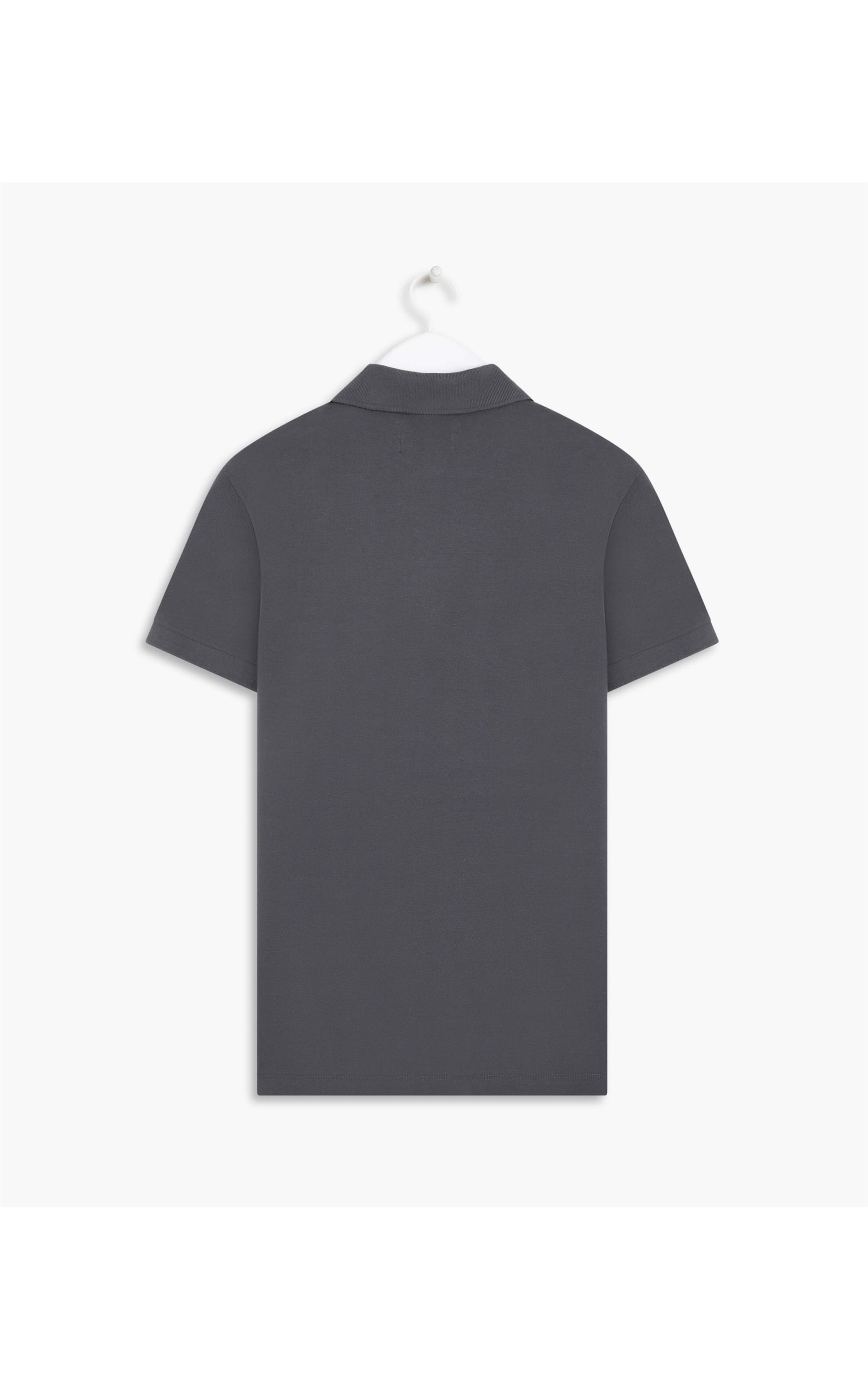 Polo Piquet Lisa Grafite