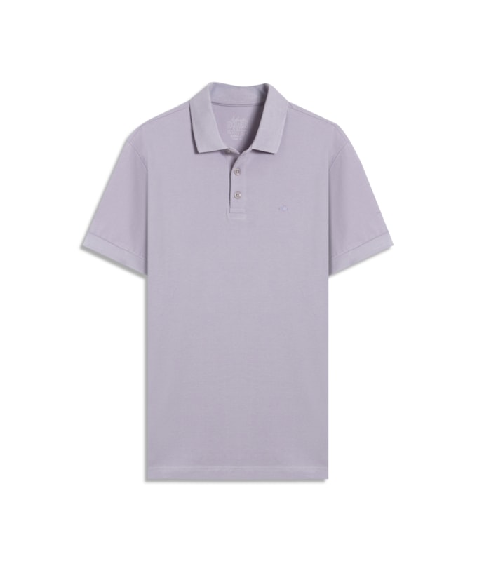 Polo Piquet Lisa Lavanda