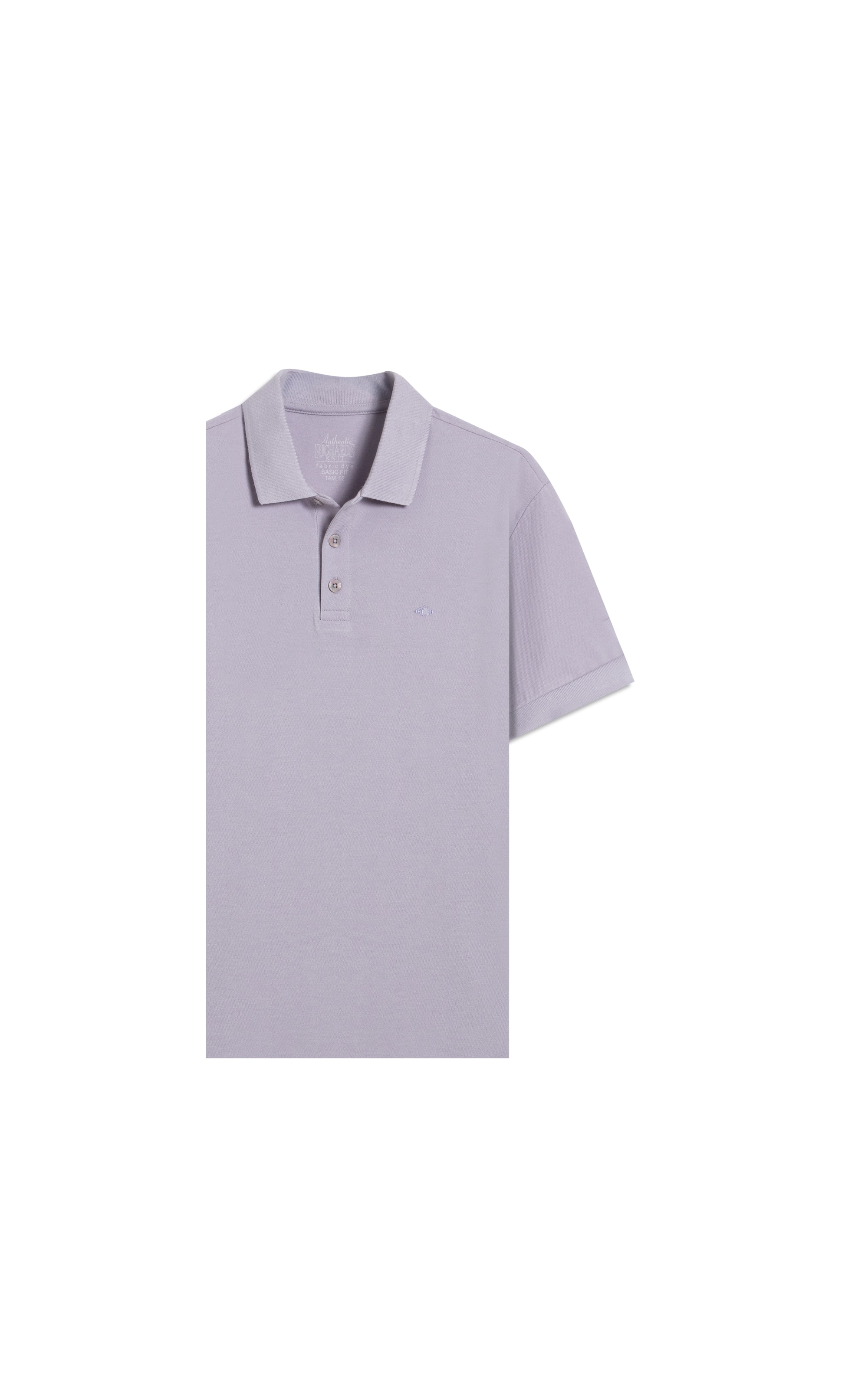 Polo Piquet Lisa Lavanda