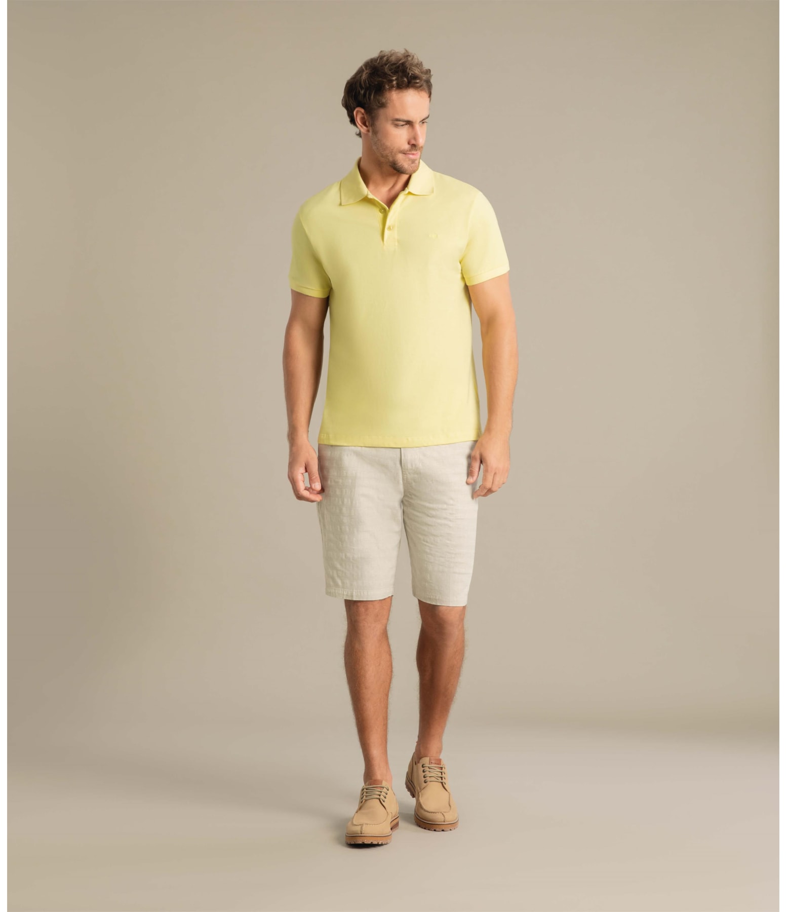 Polo Piquet Lisa Lemon