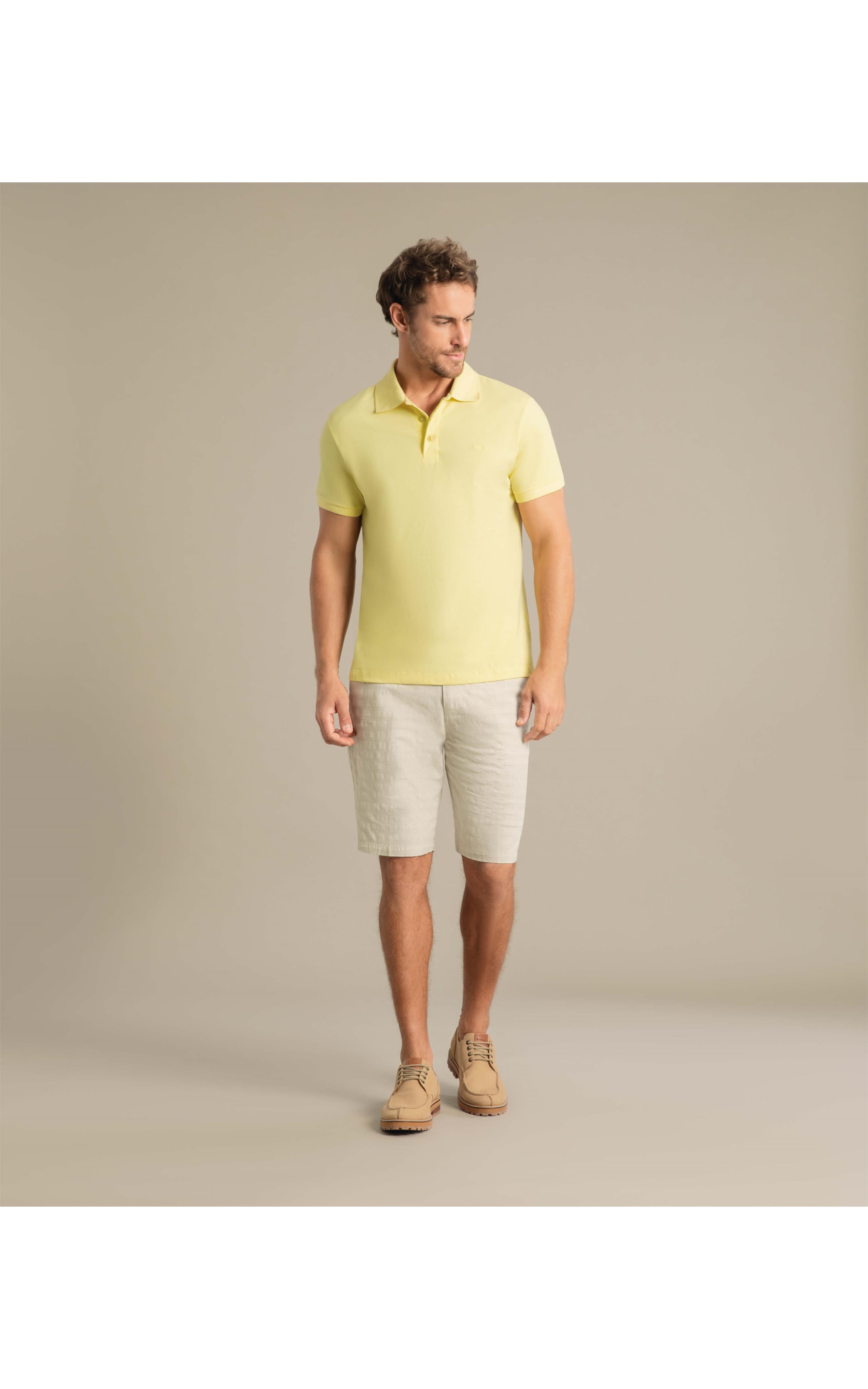 Polo Piquet Lisa Lemon