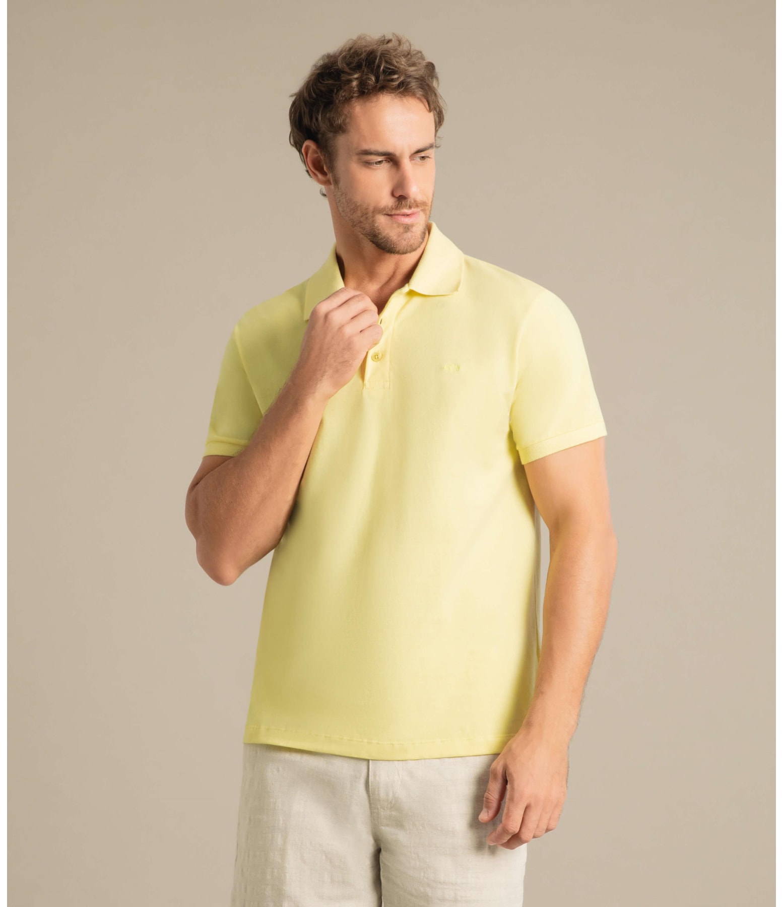 Polo Piquet Lisa Lemon