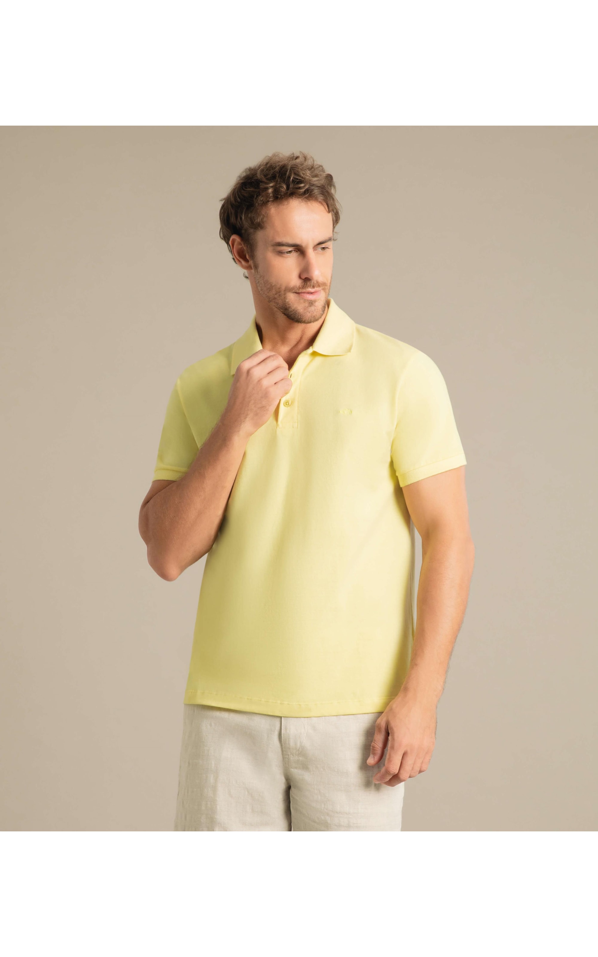 Polo Piquet Lisa Lemon