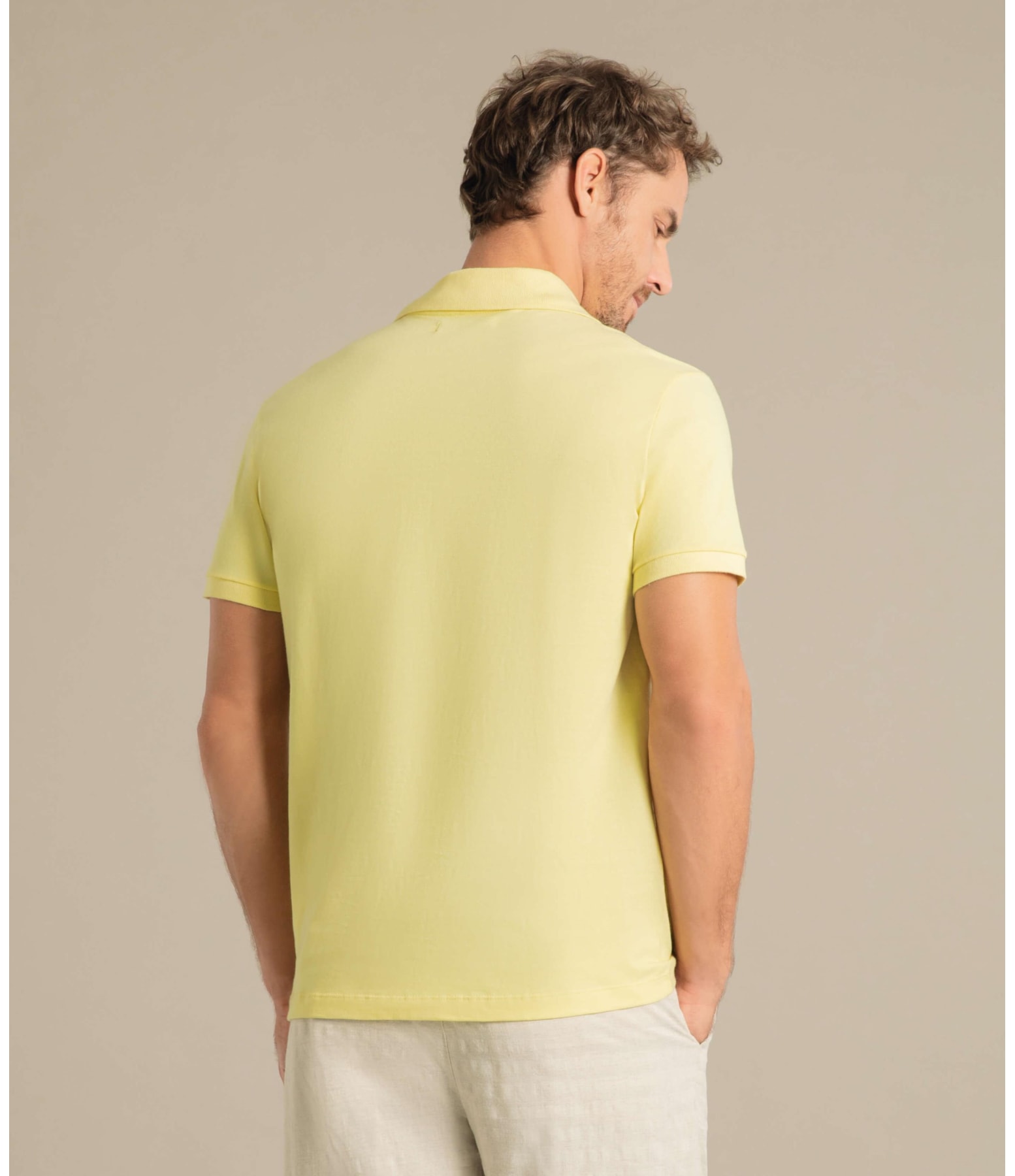 Polo Piquet Lisa Lemon