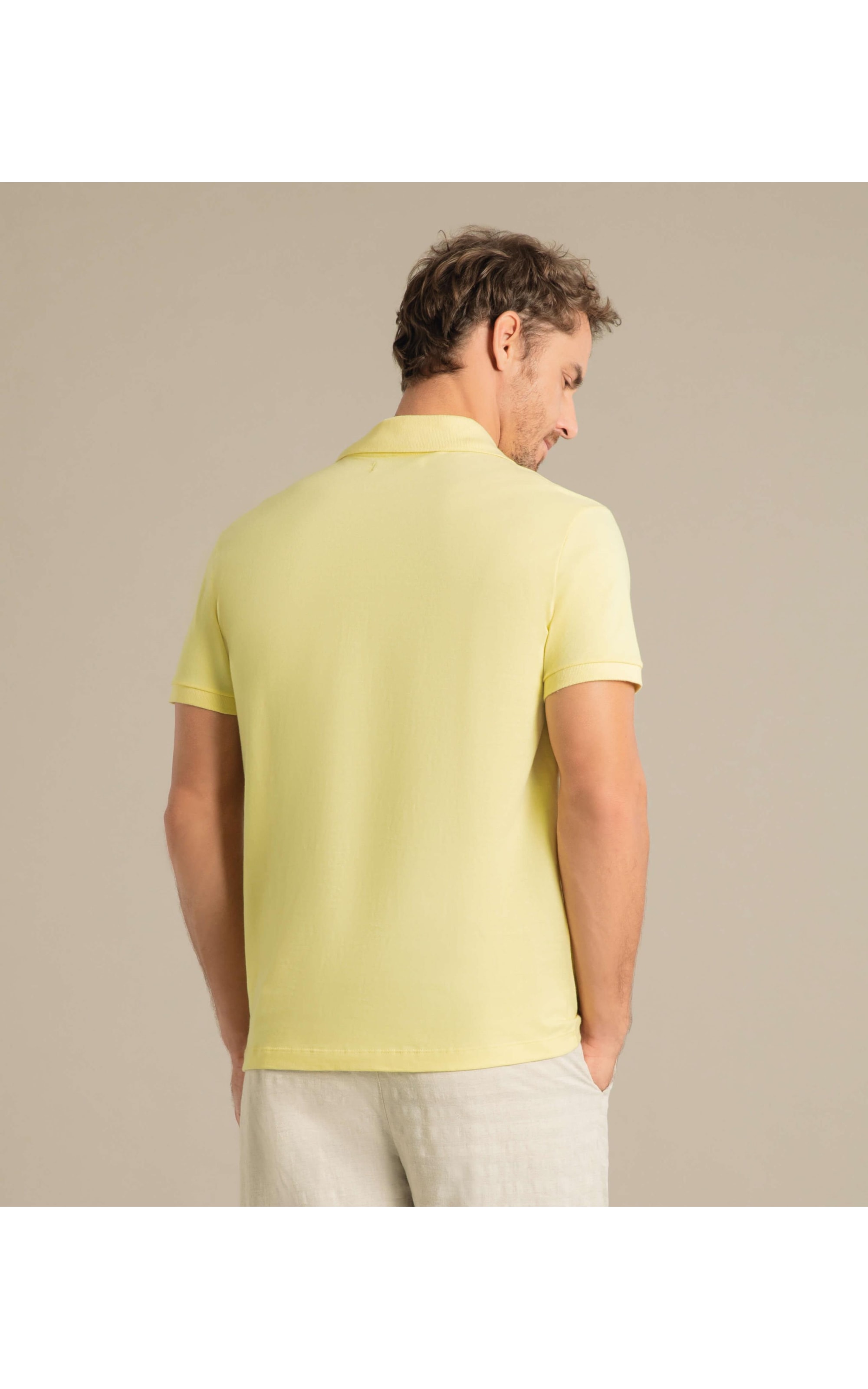 Polo Piquet Lisa Lemon