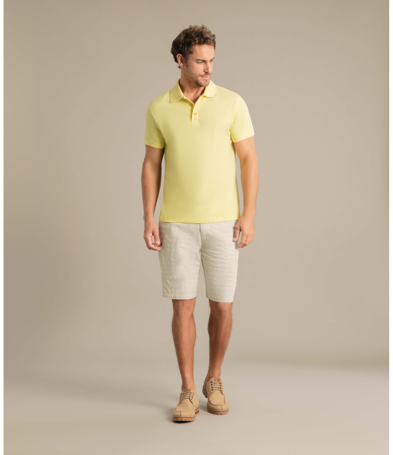 Polo Piquet Lisa Lemon