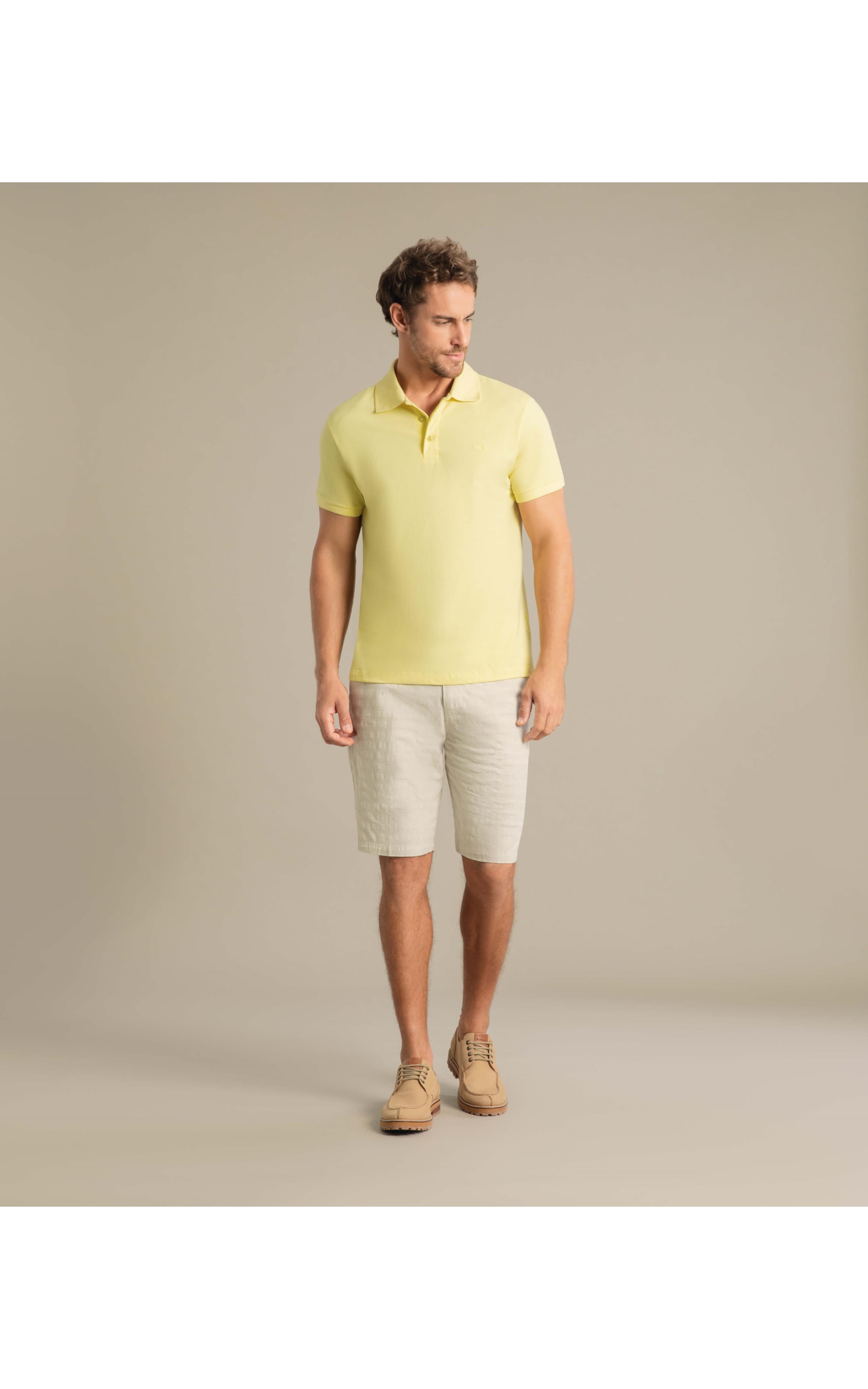 Polo Piquet Lisa Lemon
