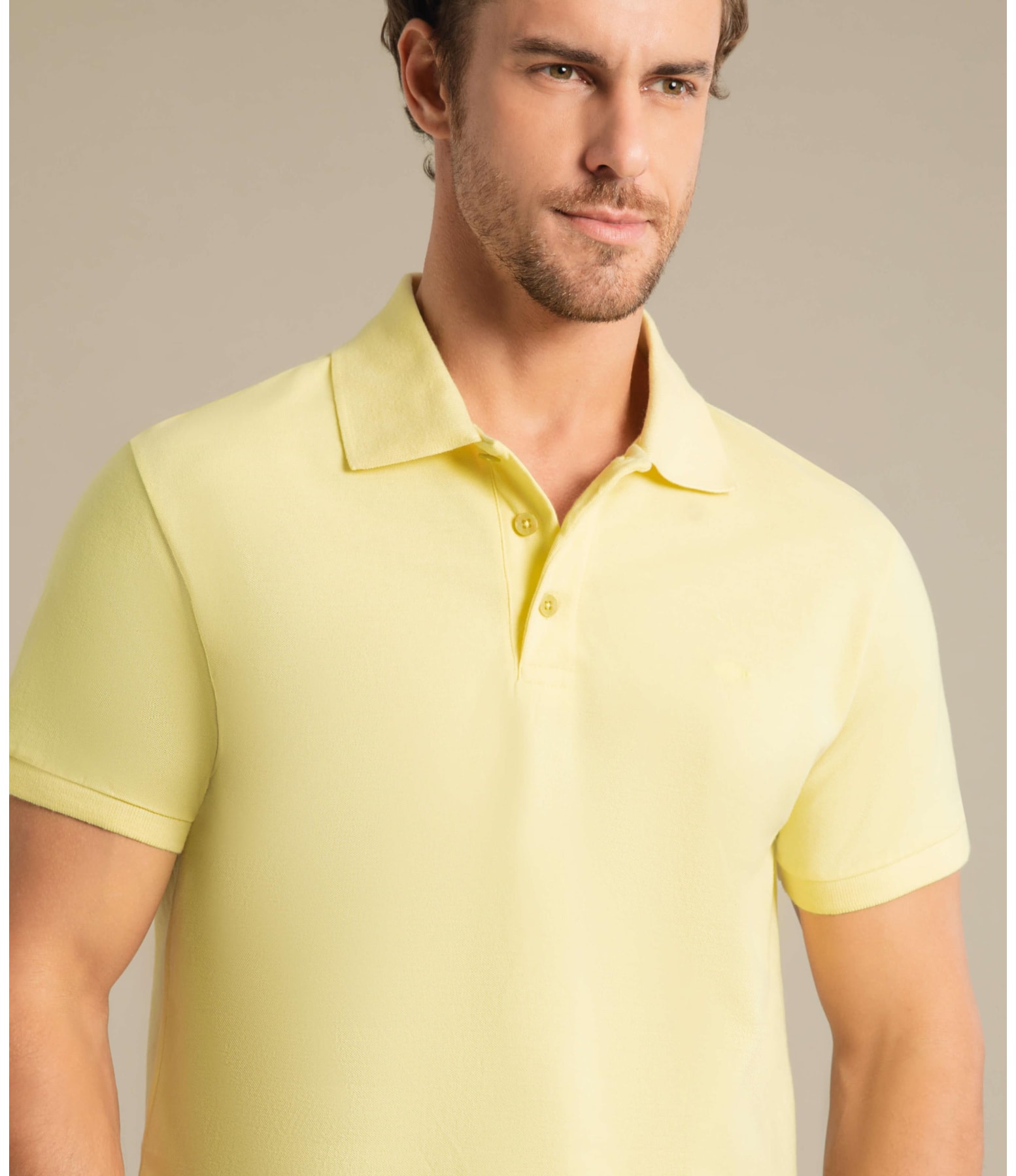 Polo Piquet Lisa Lemon