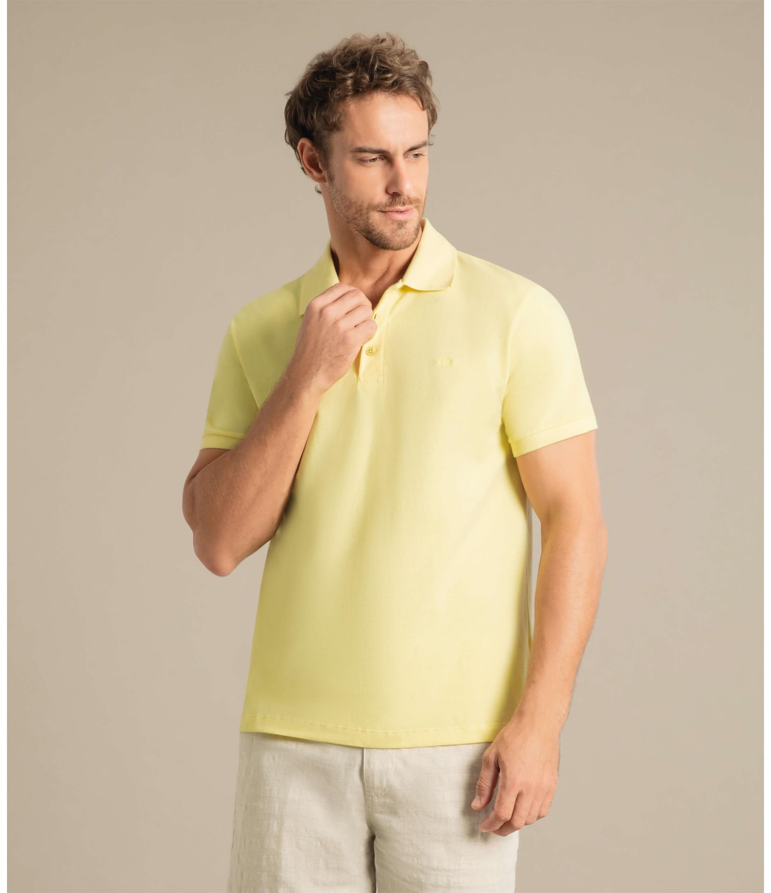 Polo Piquet Lisa Lemon