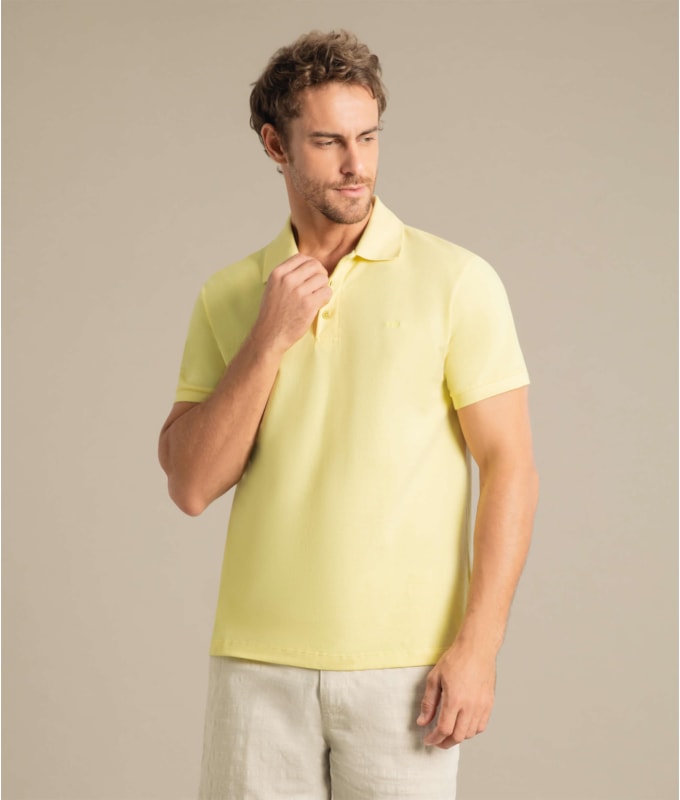Polo Piquet Lisa Lemon
