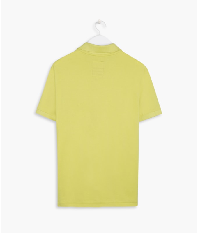 Polo Piquet Lisa Mc Amarelo