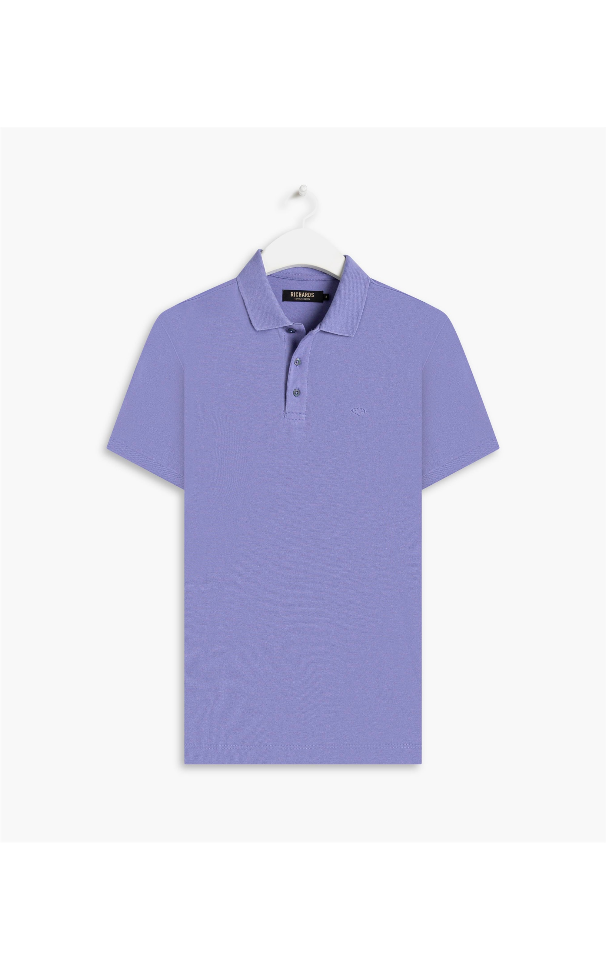 Polo Piquet Lisa Mc Azul Pervante