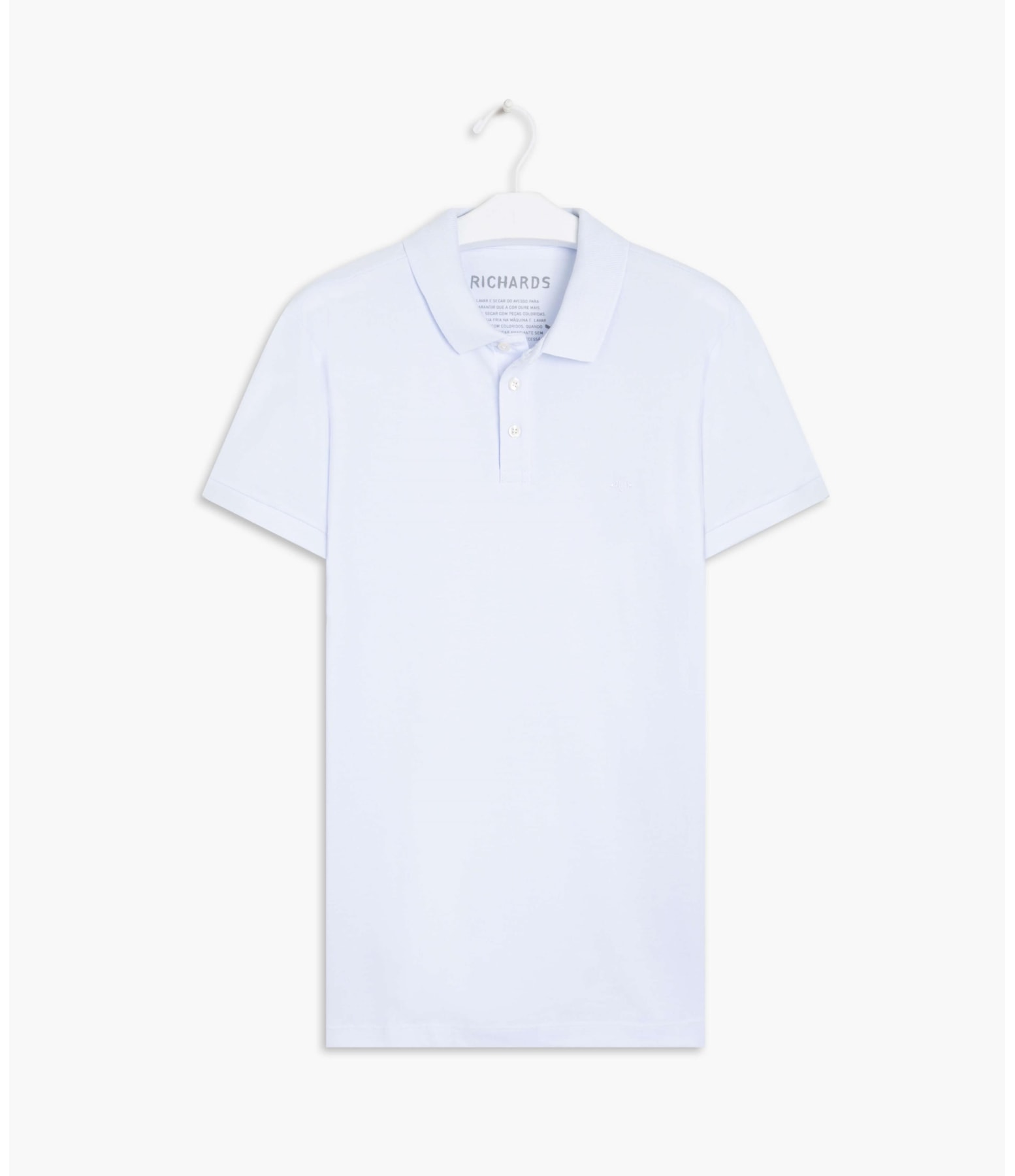 Polo Piquet Lisa Mc Branco