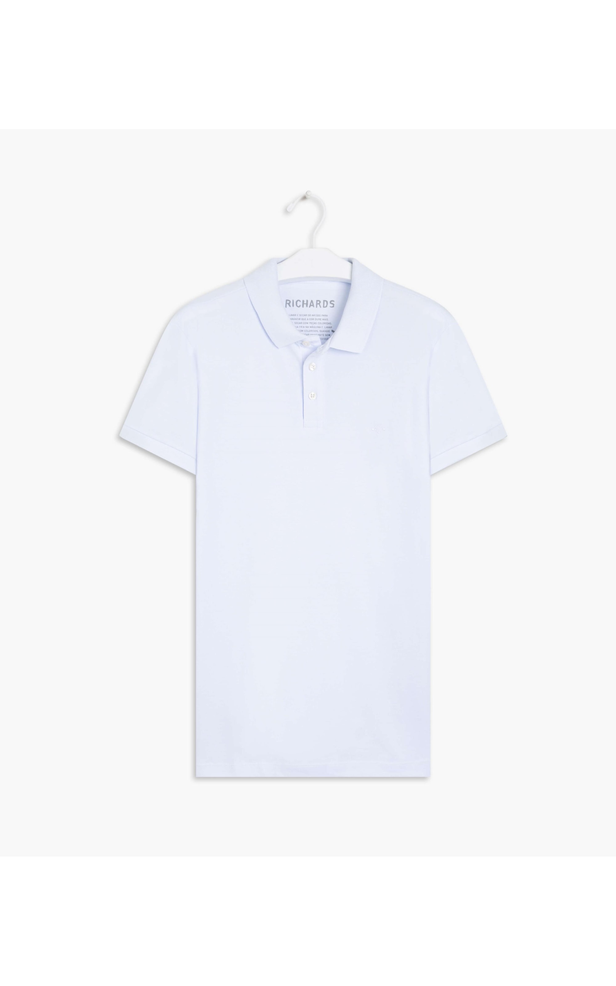 Polo Piquet Lisa Mc Branco