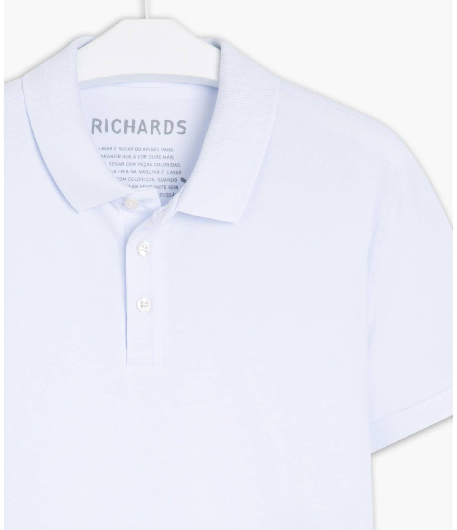 Polo Piquet Lisa Mc Branco