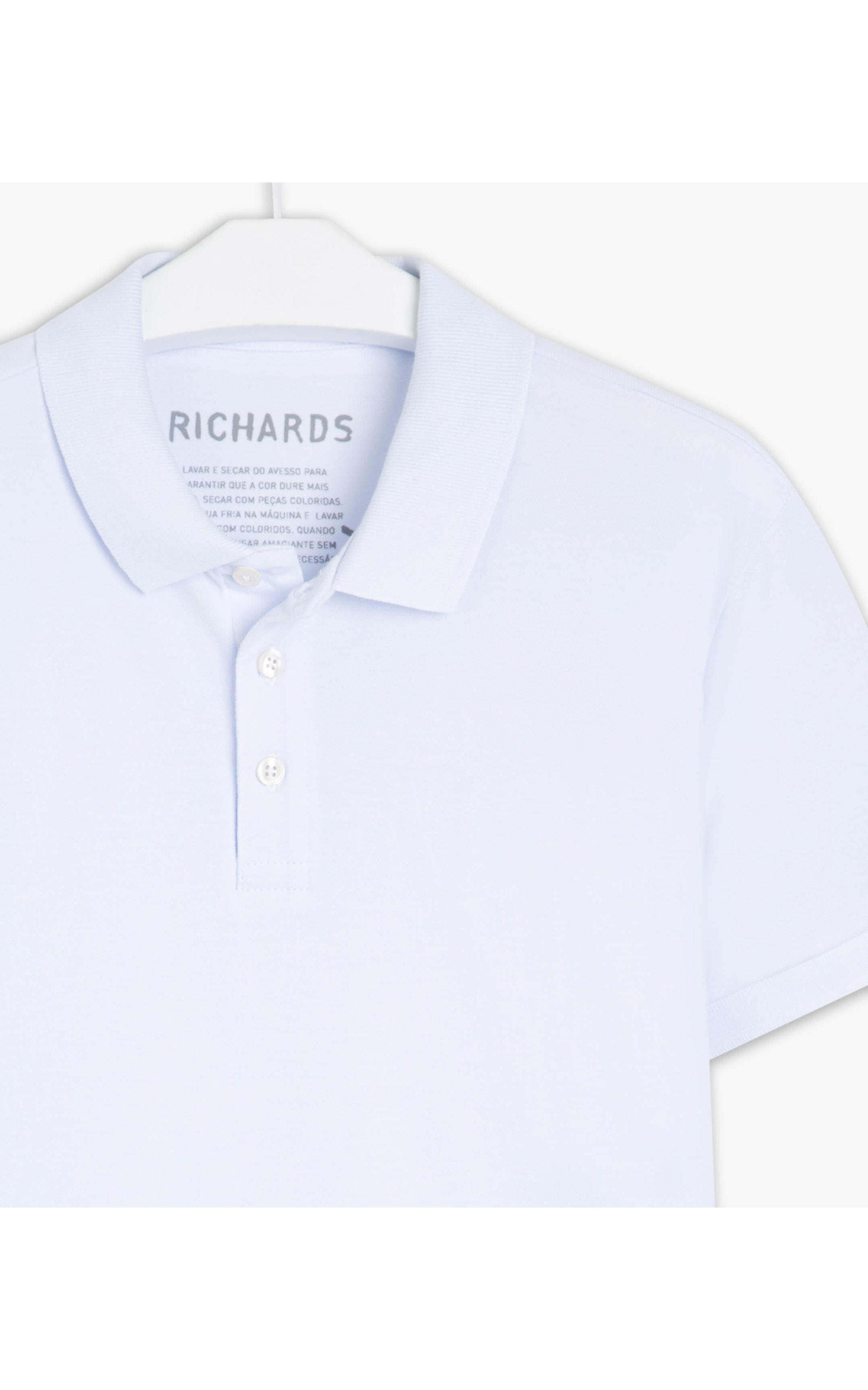 Polo Piquet Lisa Mc Branco