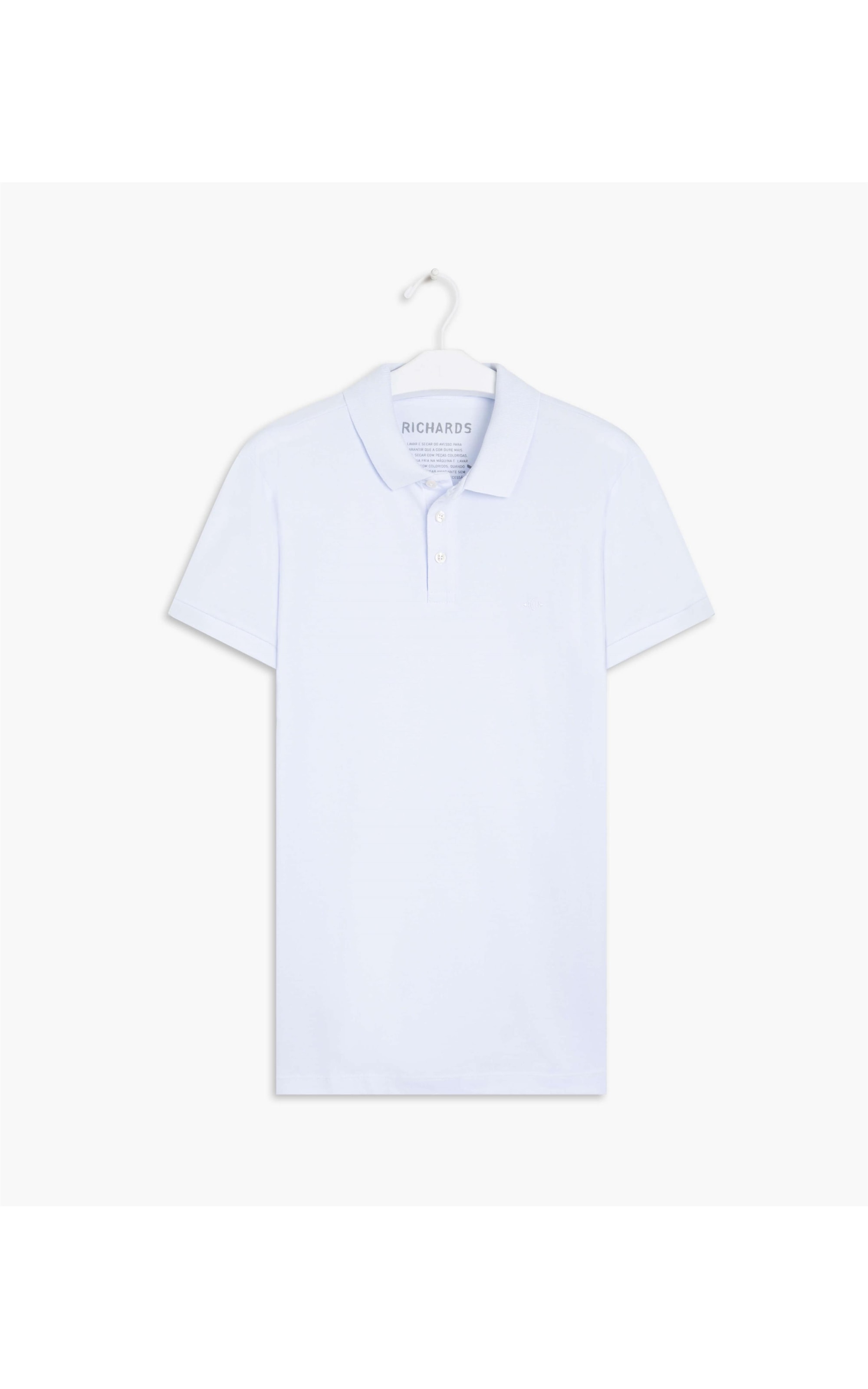 Polo Piquet Lisa Mc Branco