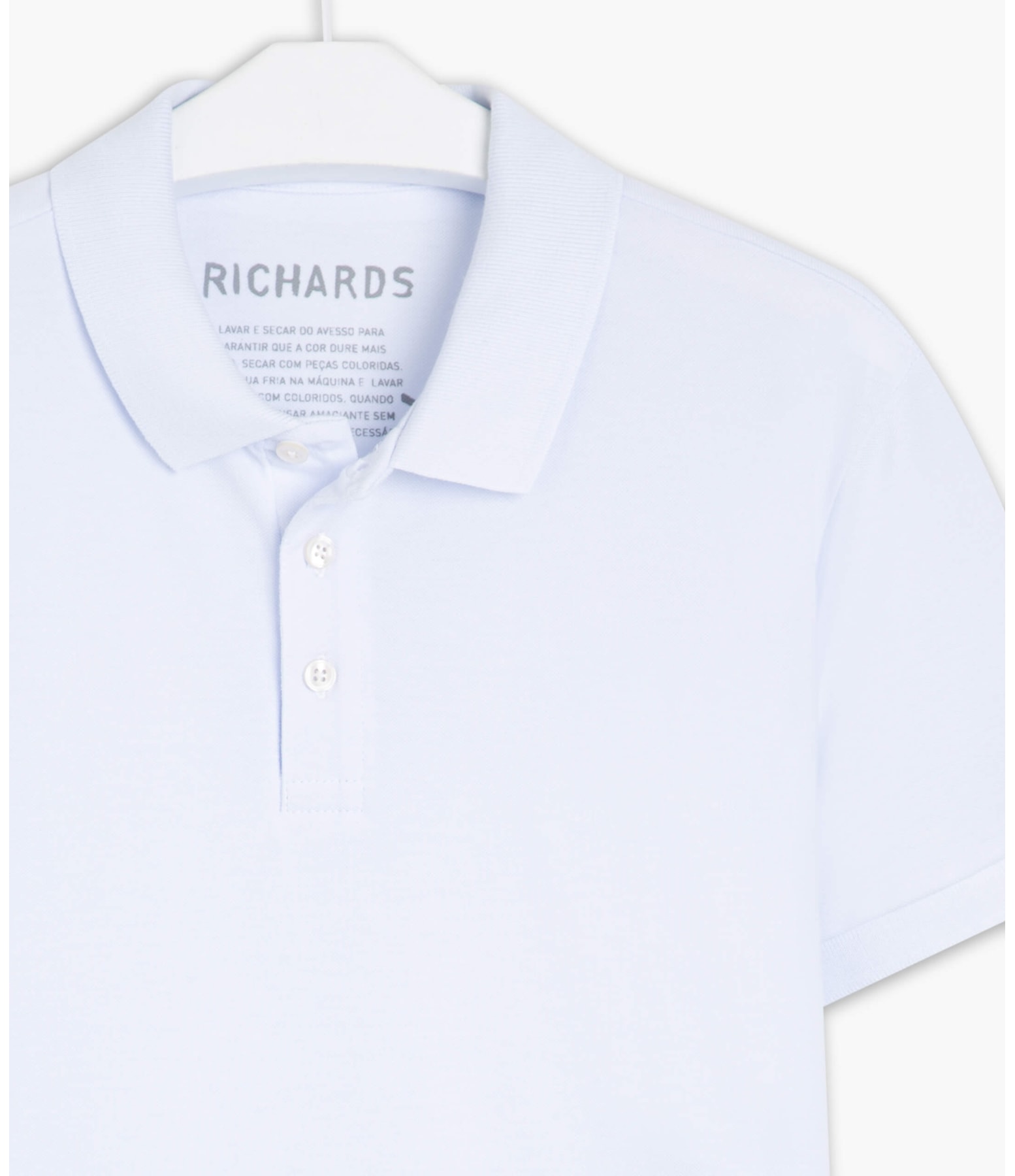 Polo Piquet Lisa Mc Branco