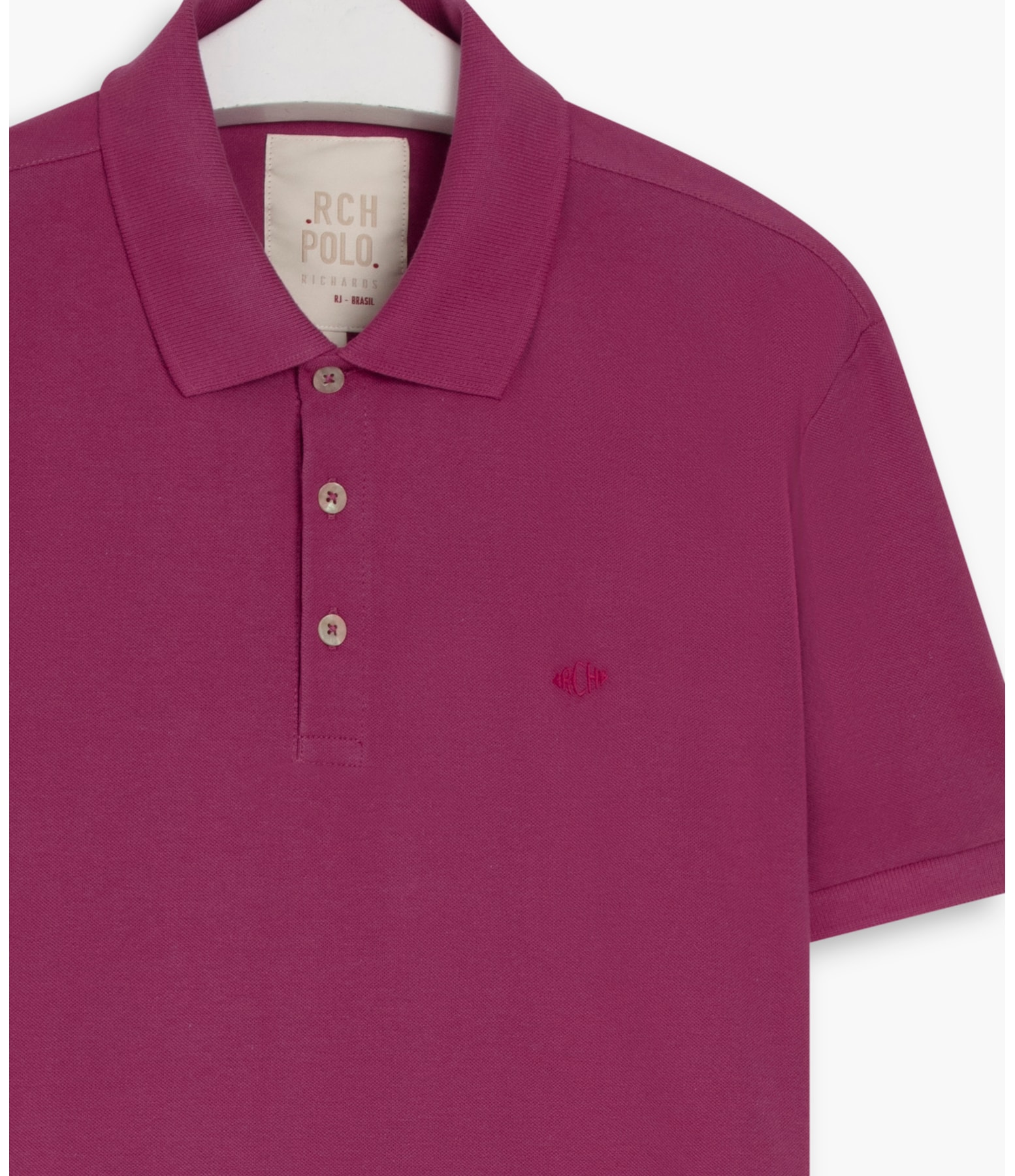 Polo Piquet Lisa Mc Cereja
