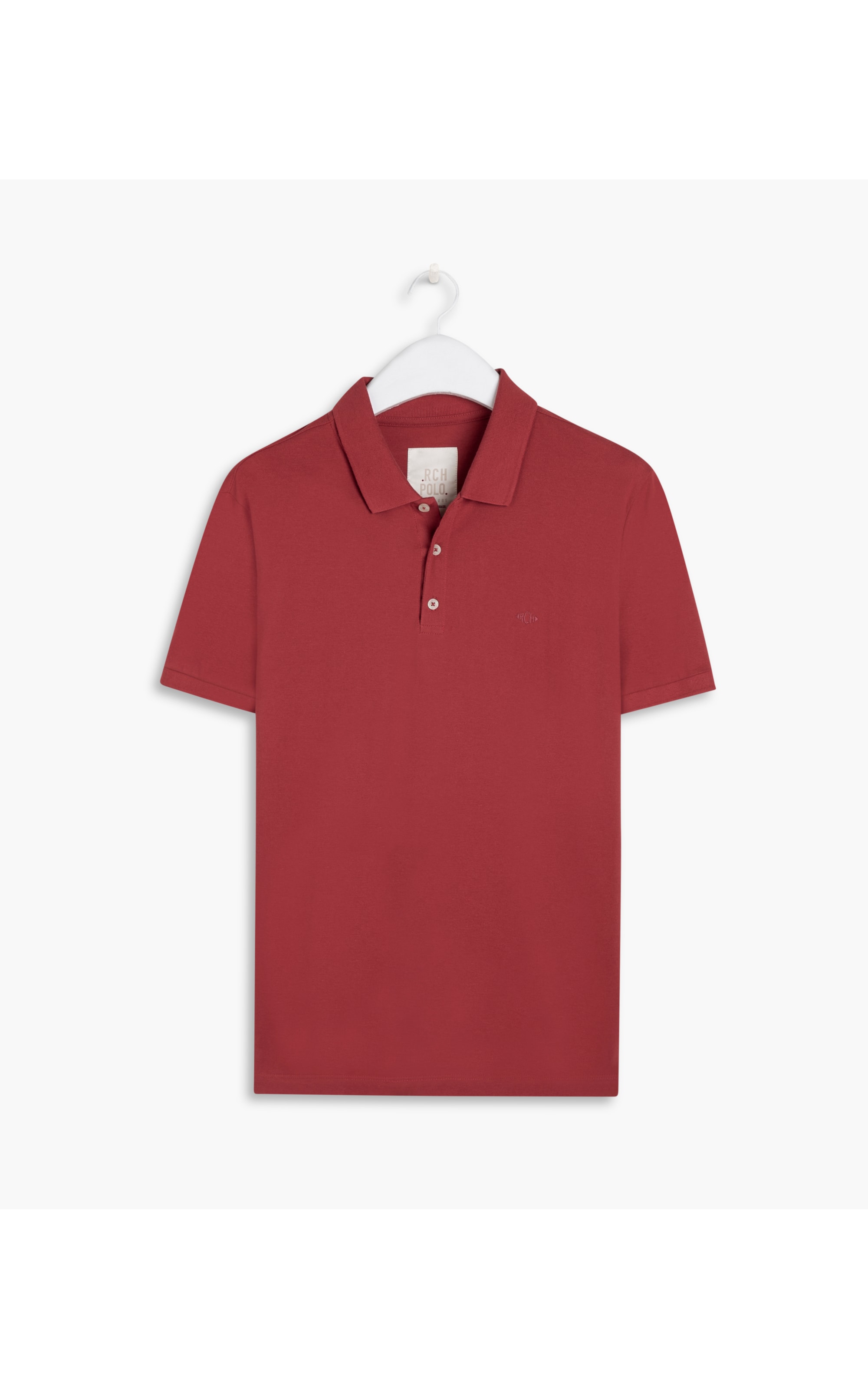 Polo Piquet Lisa Mc Vermelho