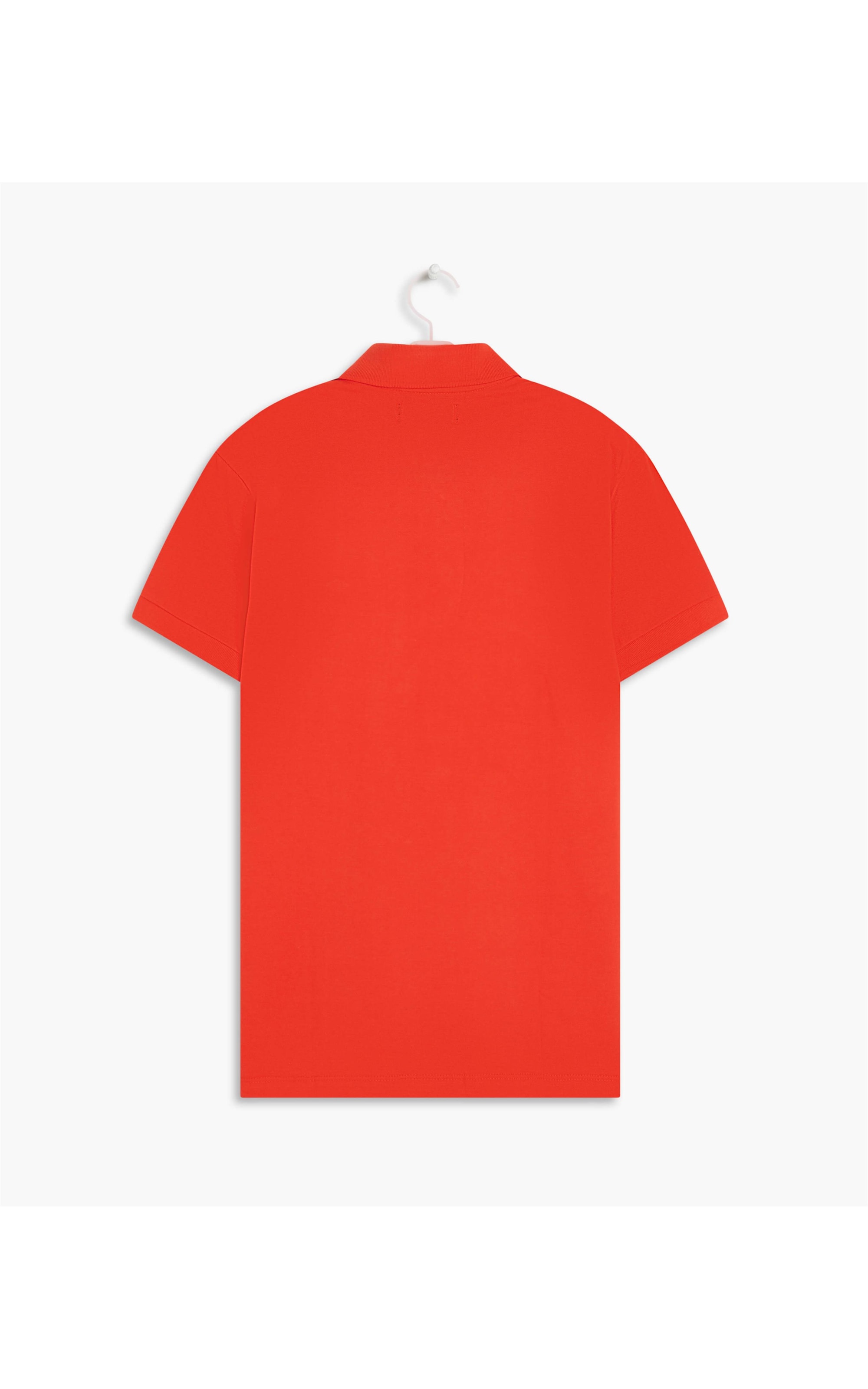 Polo Piquet Lisa Mc Vermelho.