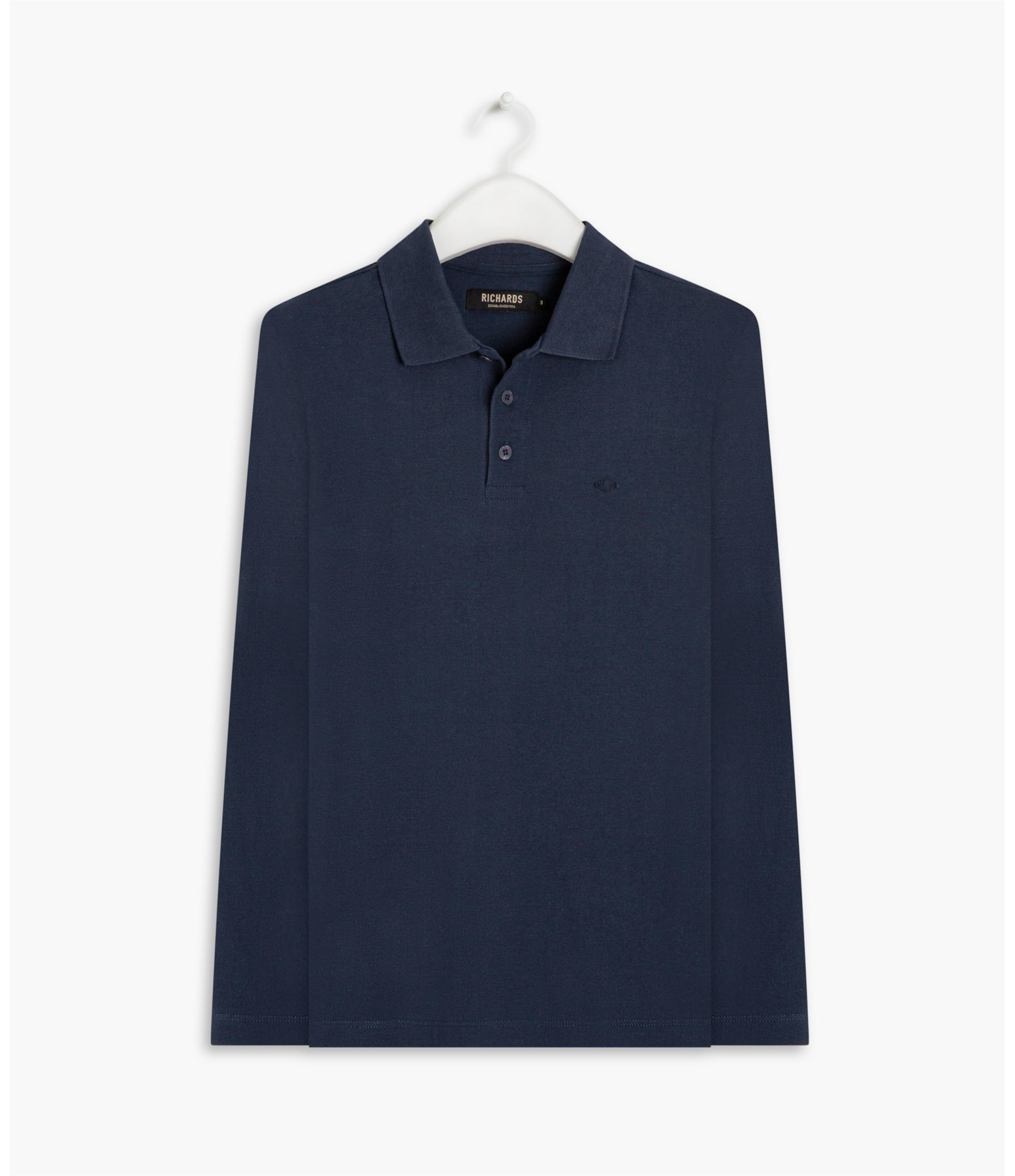 Polo Piquet Lisa Ml Dark Navy