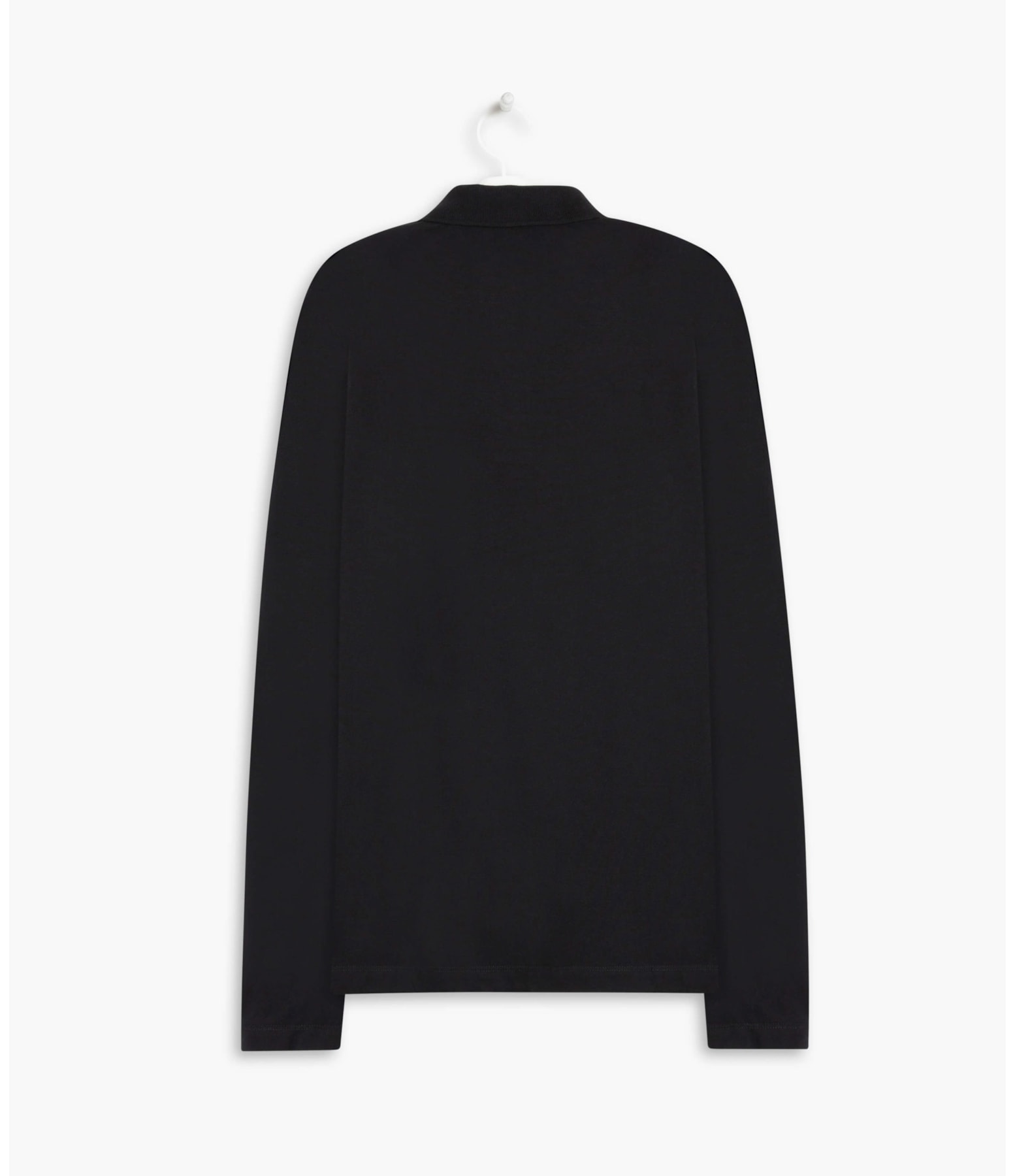 Polo Piquet Lisa Ml Preto