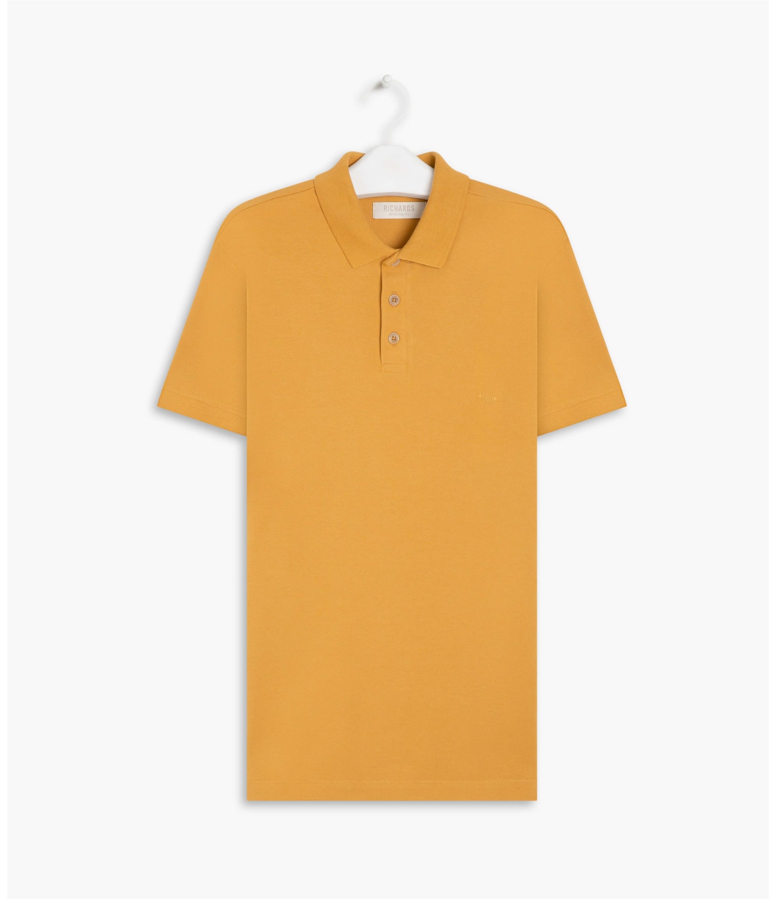 Polo Piquet Lisa Mostarda