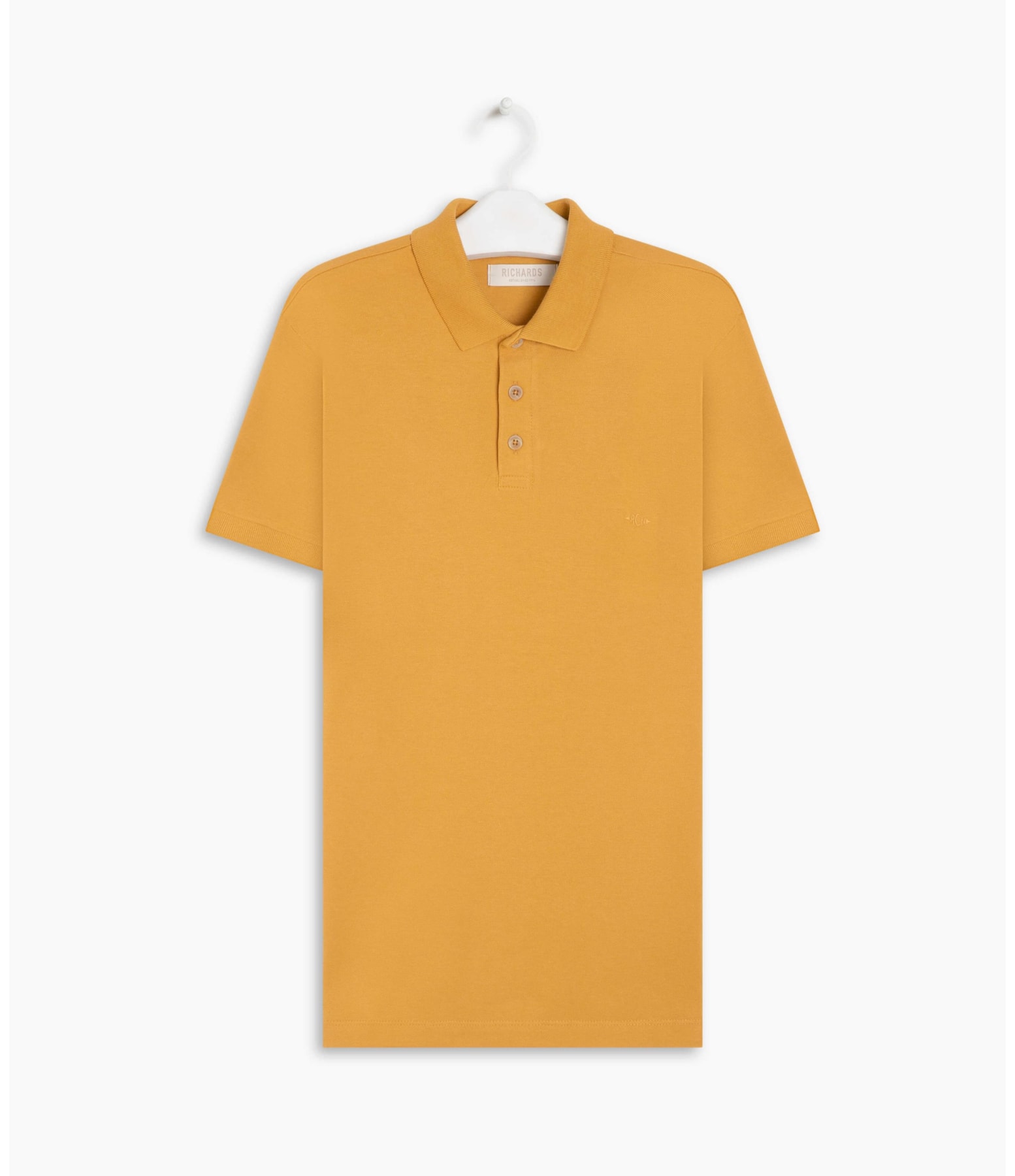 Polo Piquet Lisa Mostarda