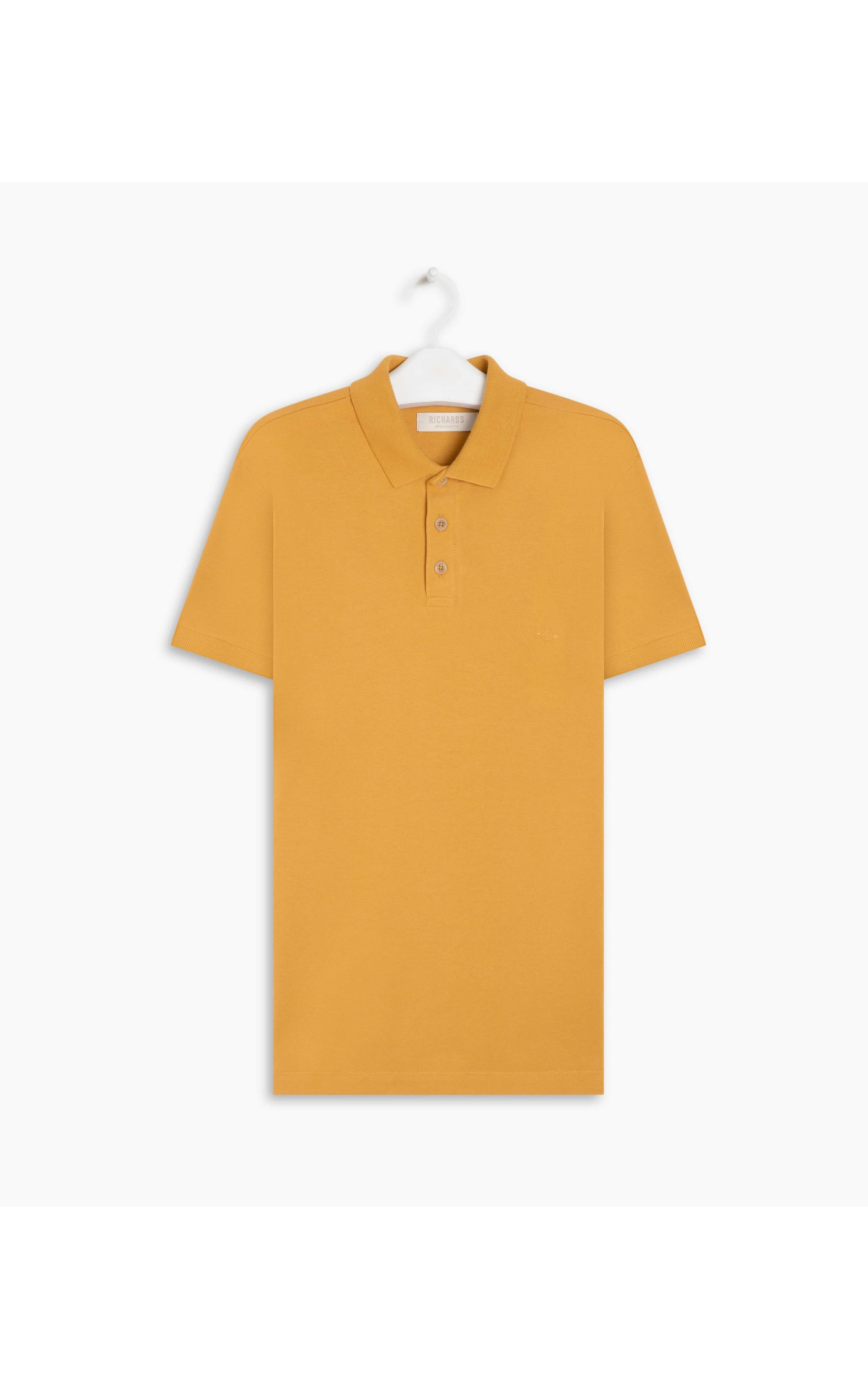 Polo Piquet Lisa Mostarda