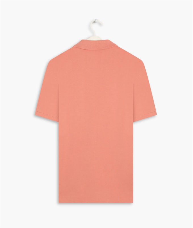 Polo Piquet Lisa Rosa