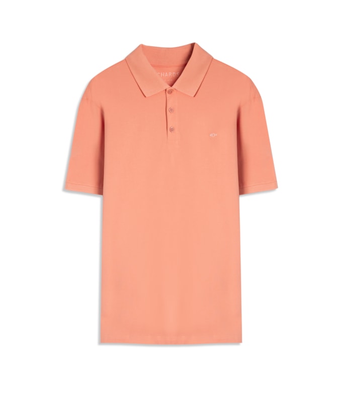 Polo Piquet Lisa Salmao
