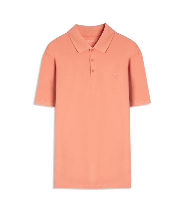 Polo Piquet Lisa Salmao