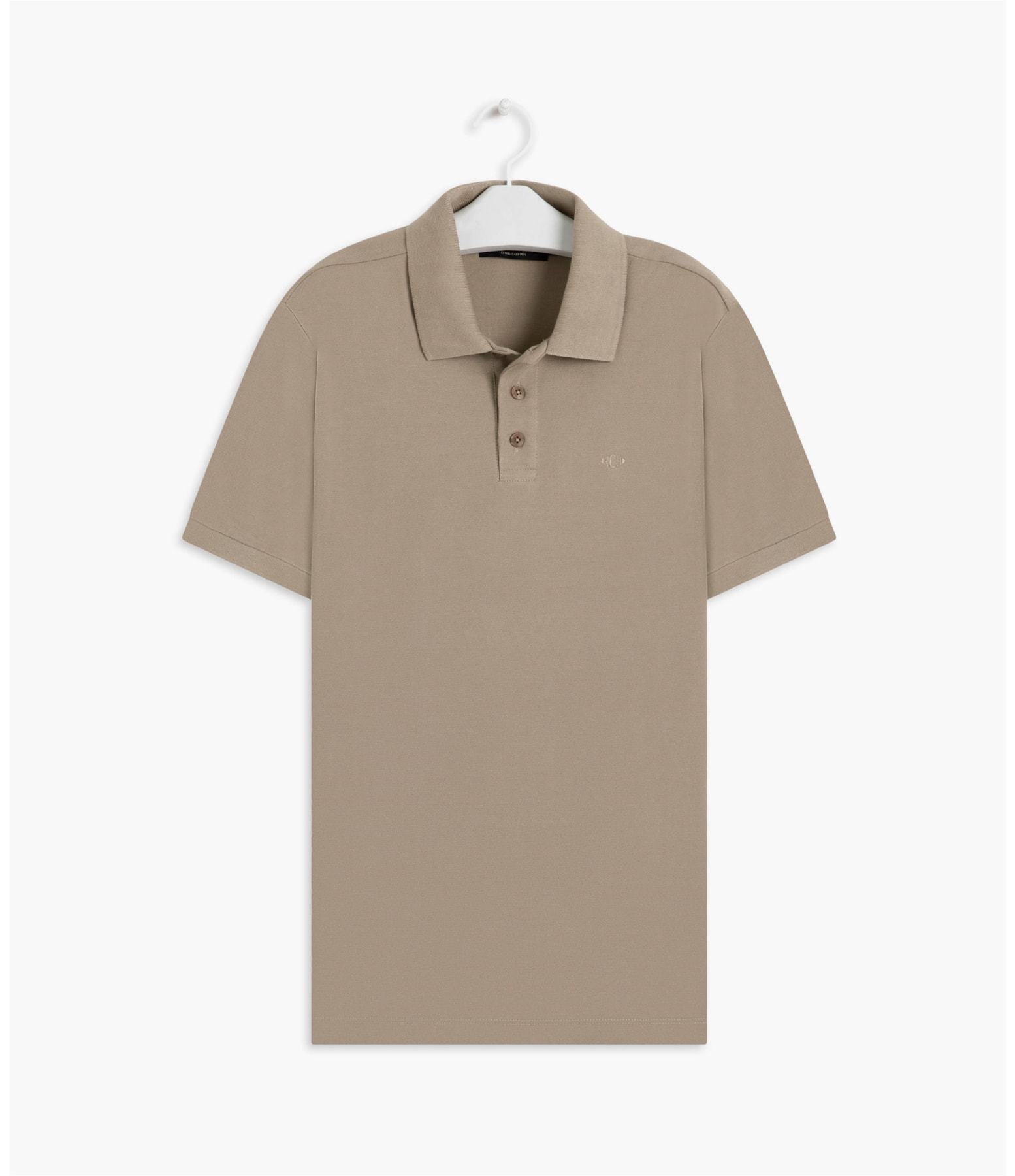 Polo Piquet Lisa Tabaco