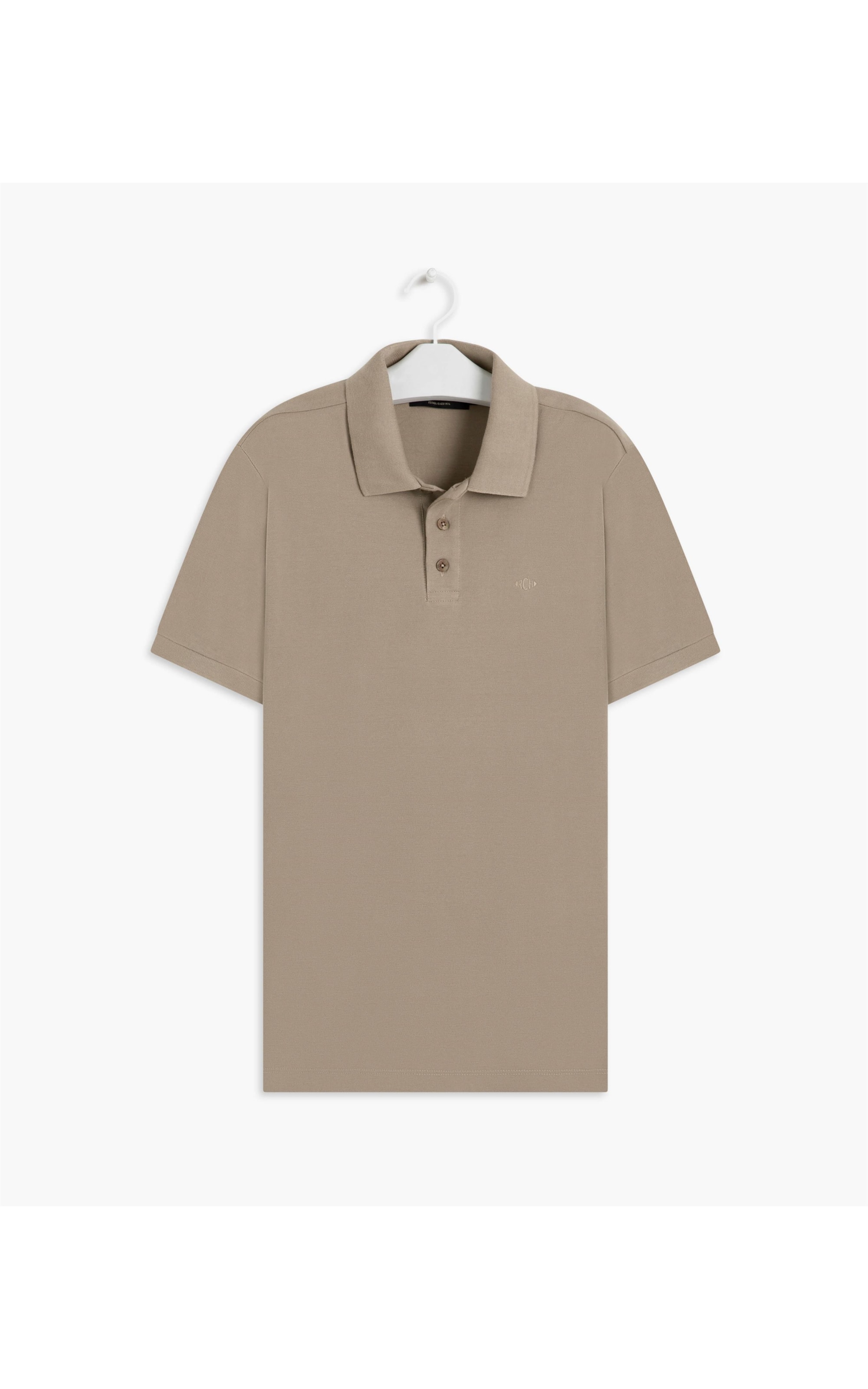 Polo Piquet Lisa Tabaco
