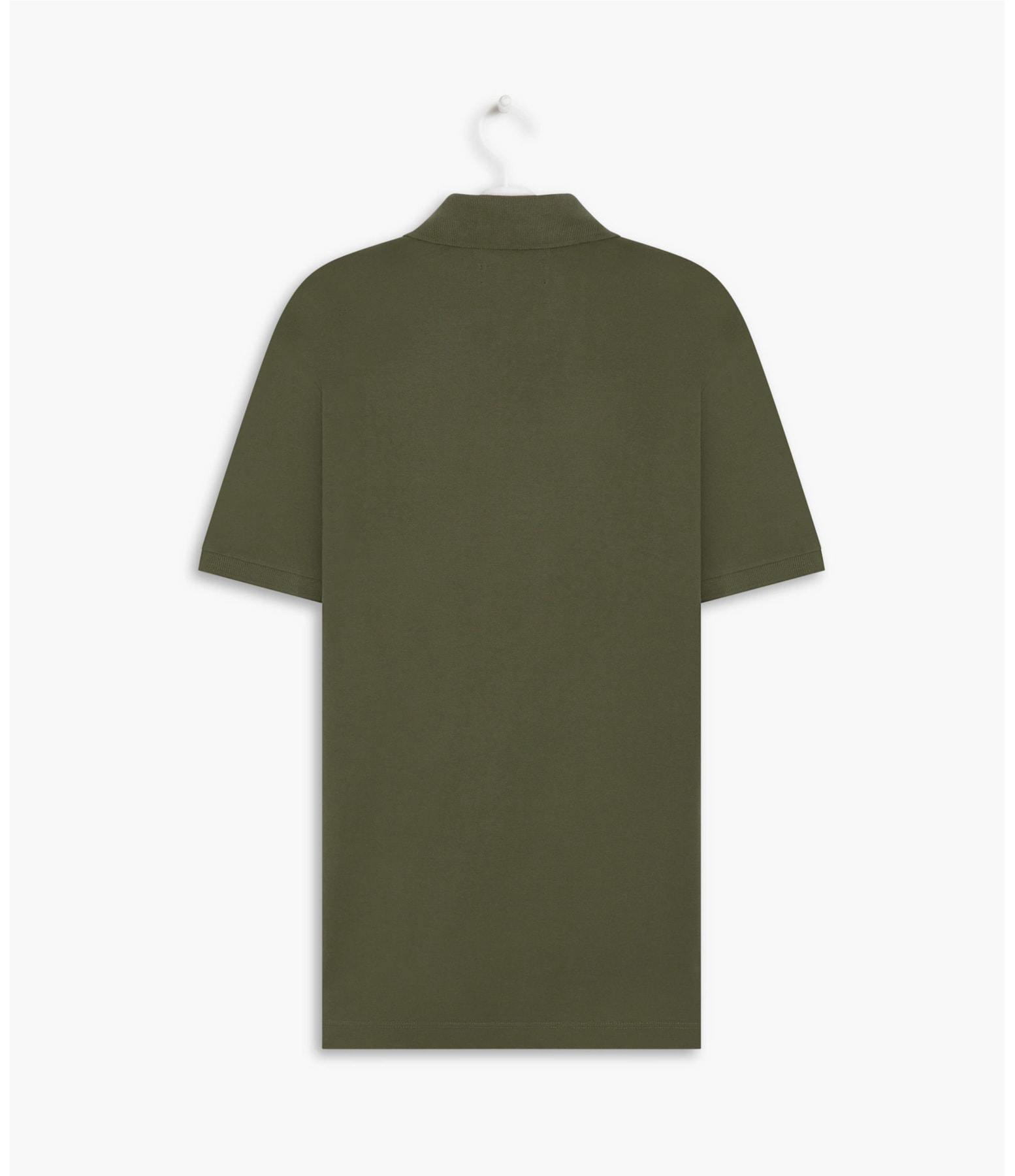 Polo Piquet Lisa Verde Army