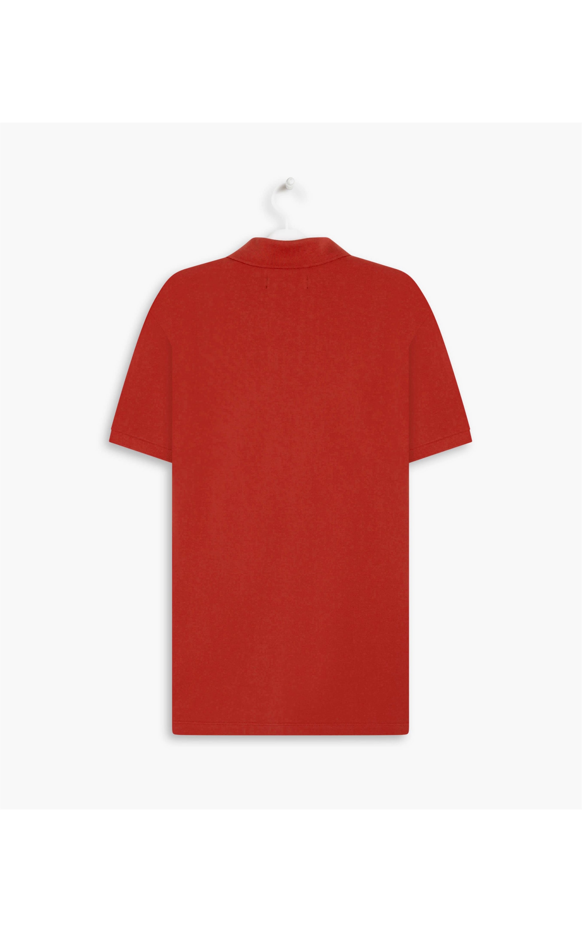 Polo Piquet Lisa Vermelho