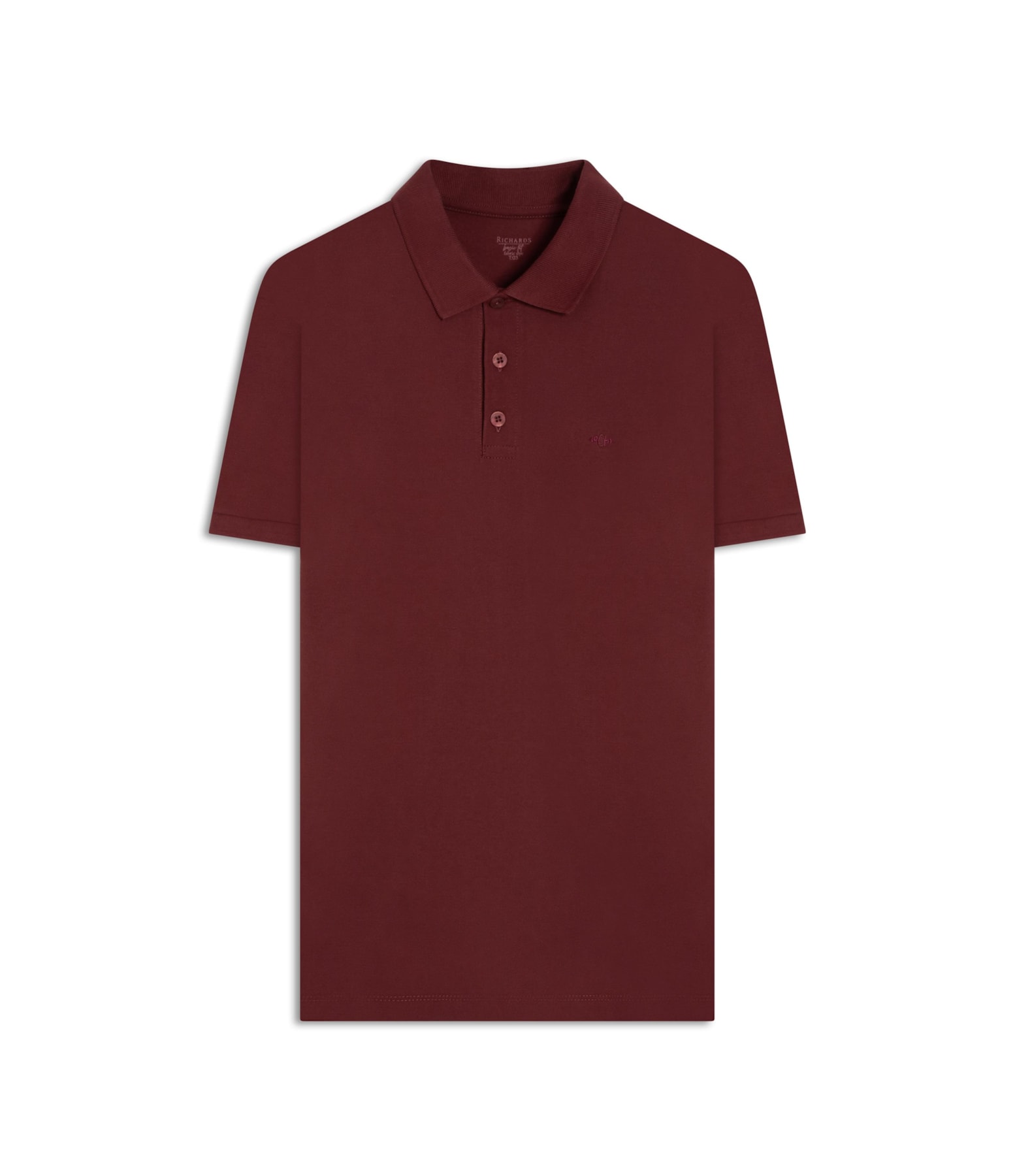 Polo Piquet Lisa Vinho