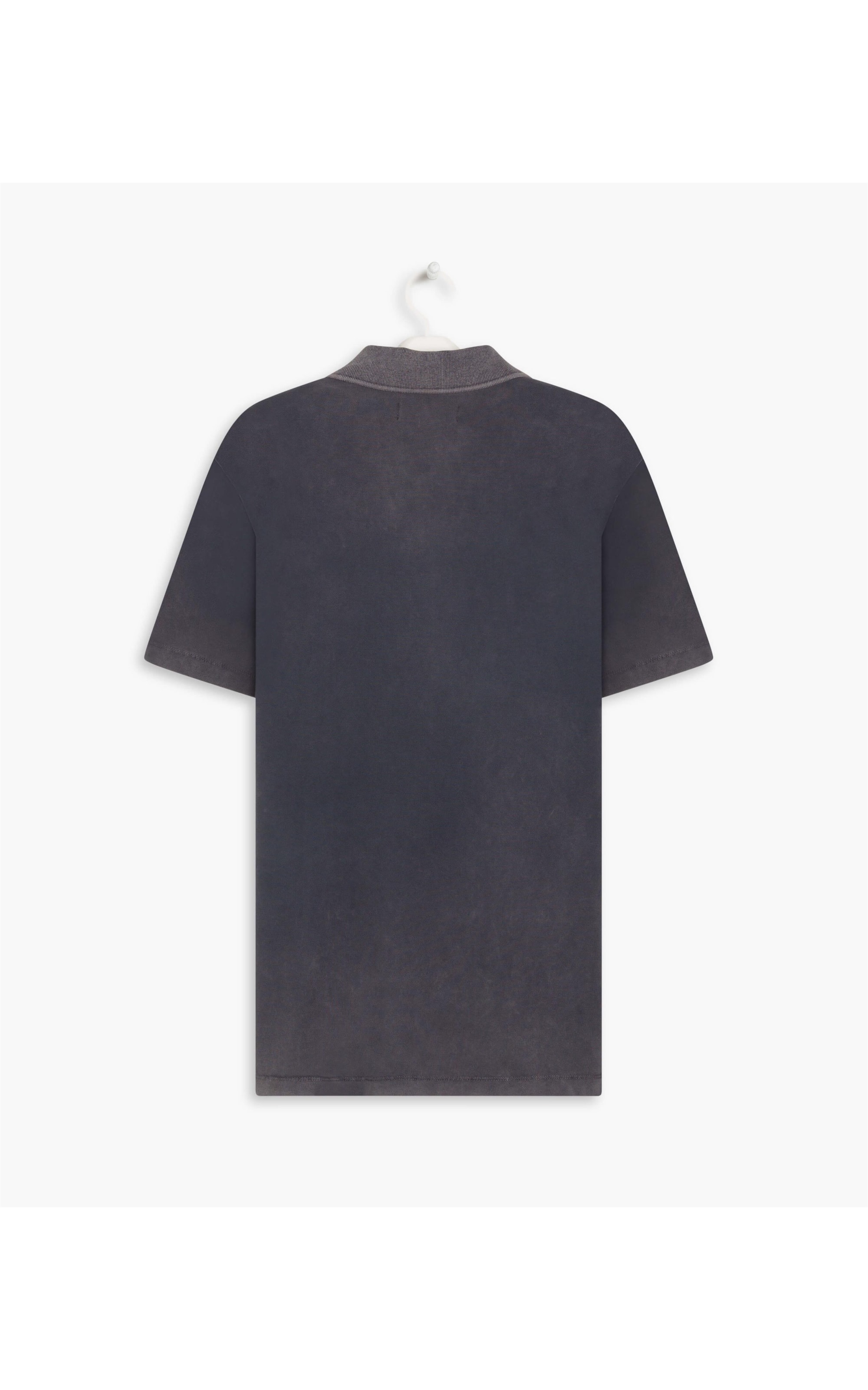 Polo Piquet Marble Avesso Grafite