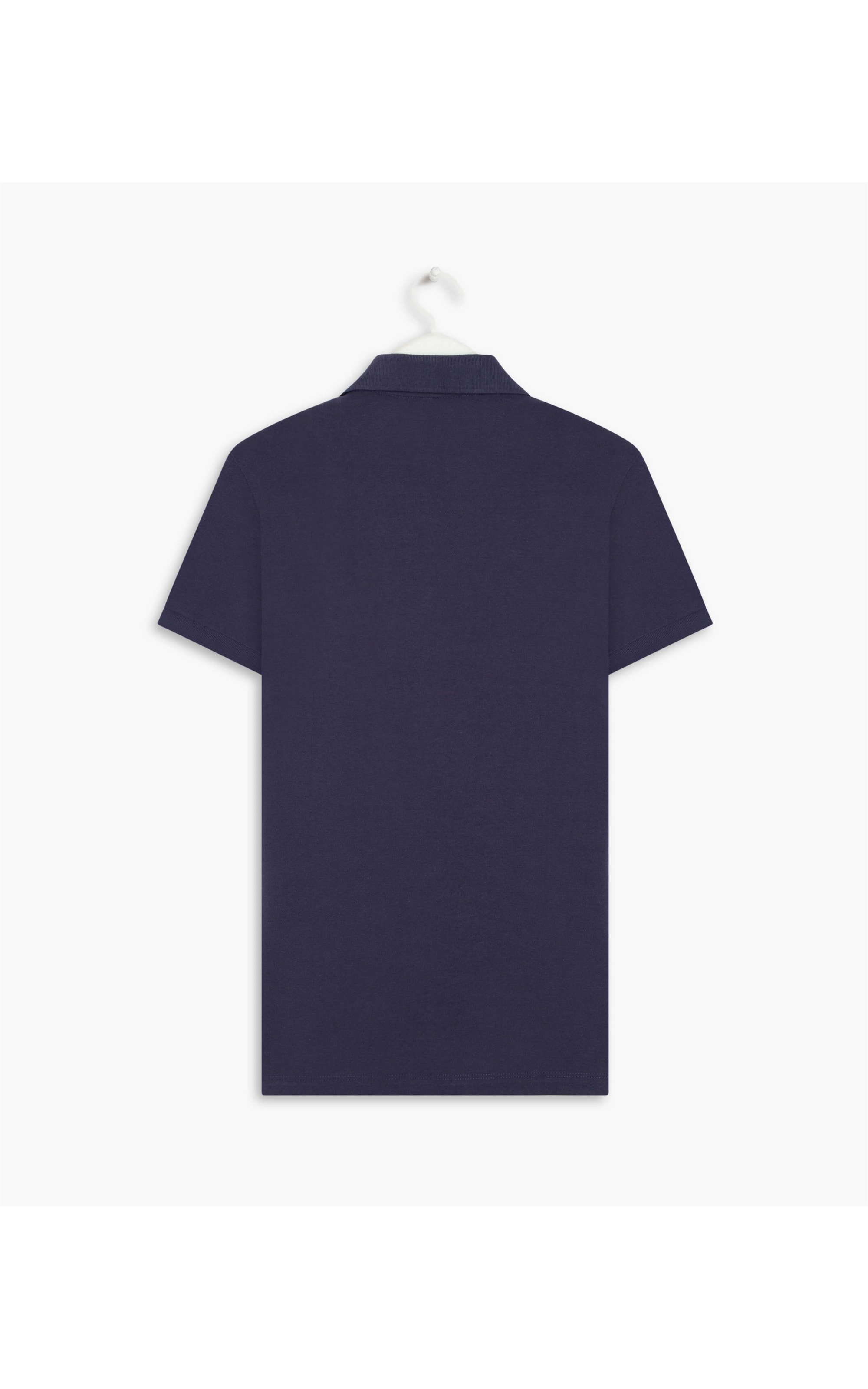 Polo Piquet Mescla Básica m Dark Navy Mescla