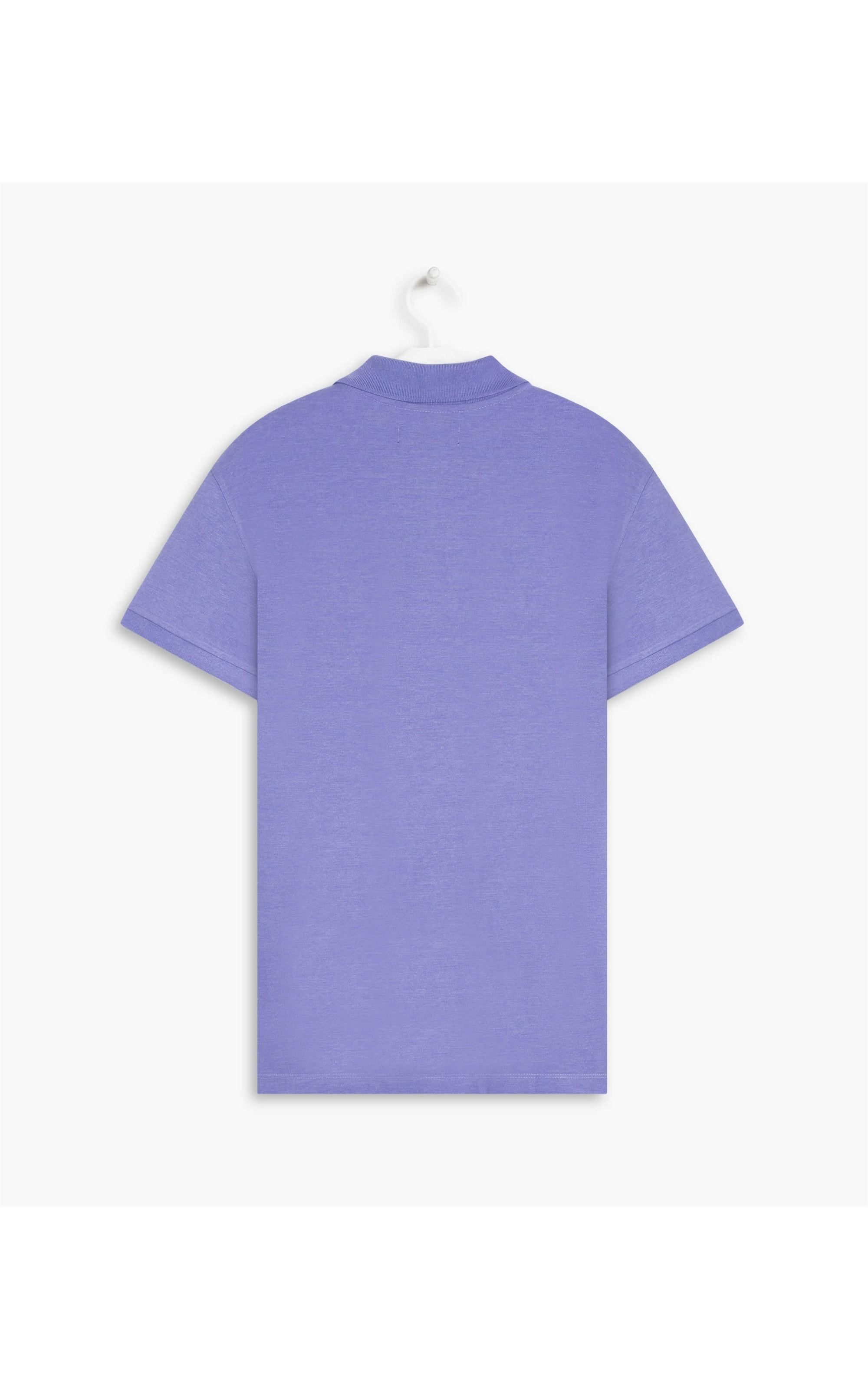 Polo Piquet Mescla Básica Mc Azul Mescla