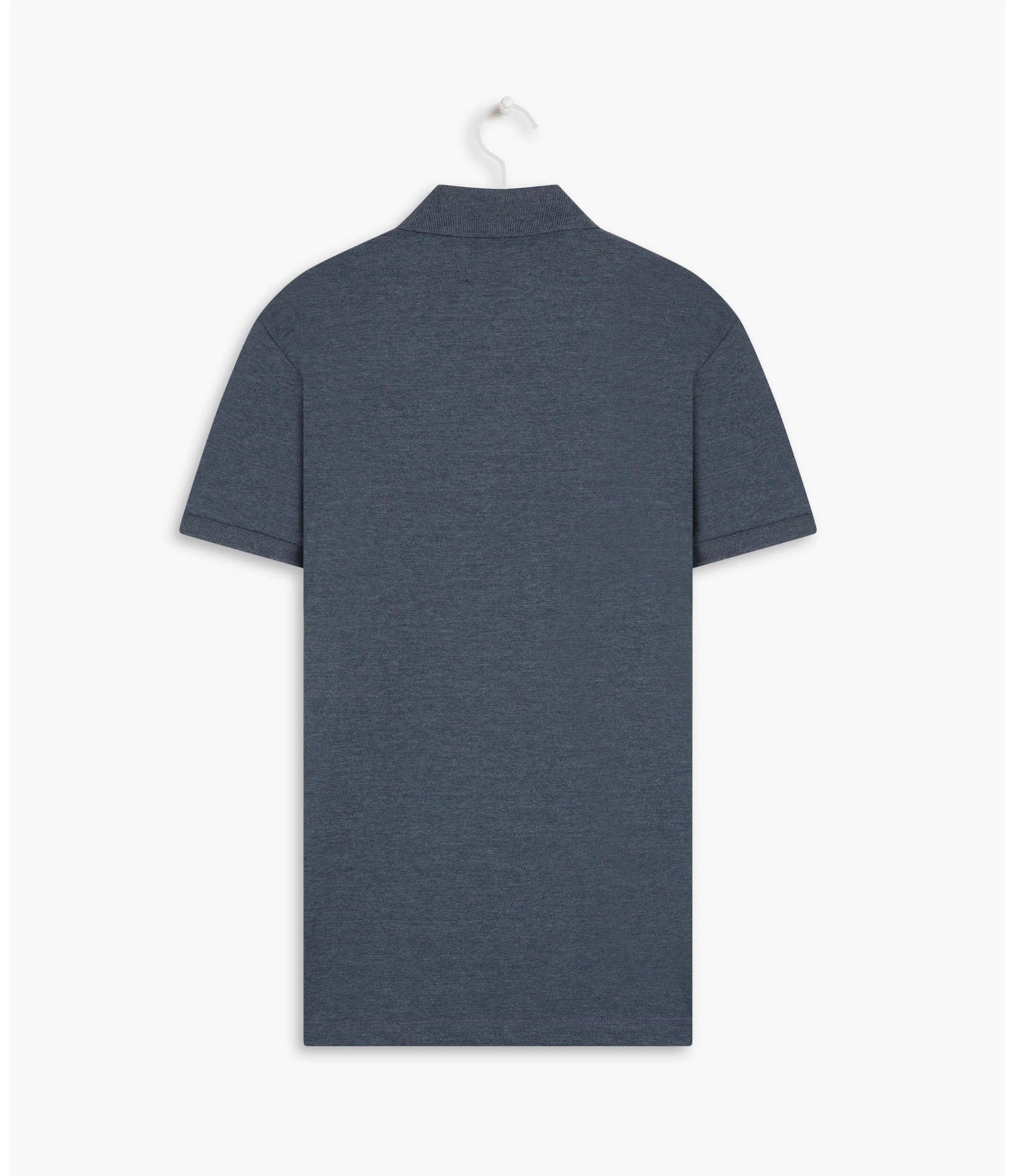 Polo Piquet Mescla Básica Mc Dark Navy Mescla