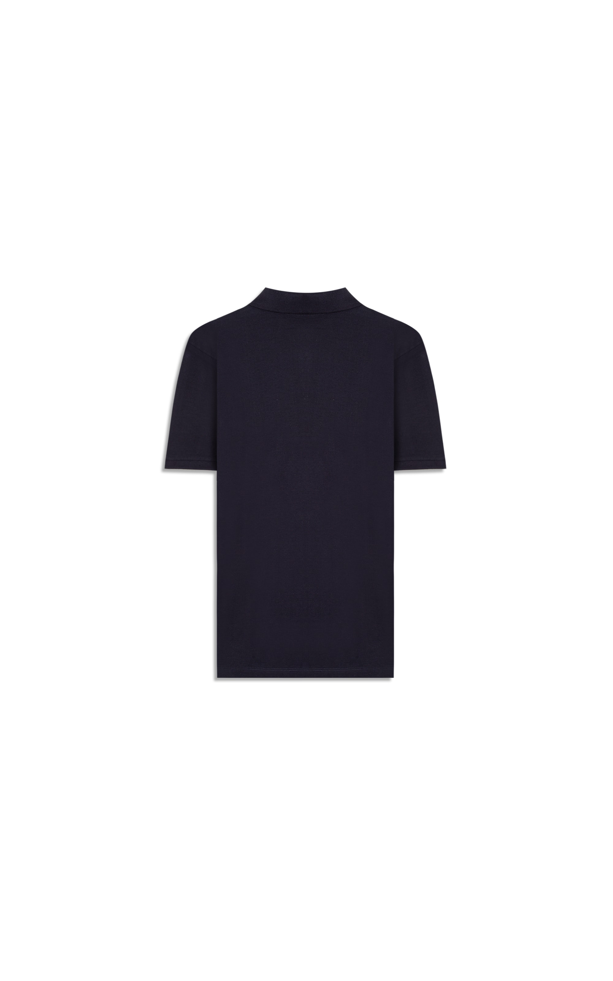 Polo Piquet Mescla Lisa Mc Dark Navy Mescla